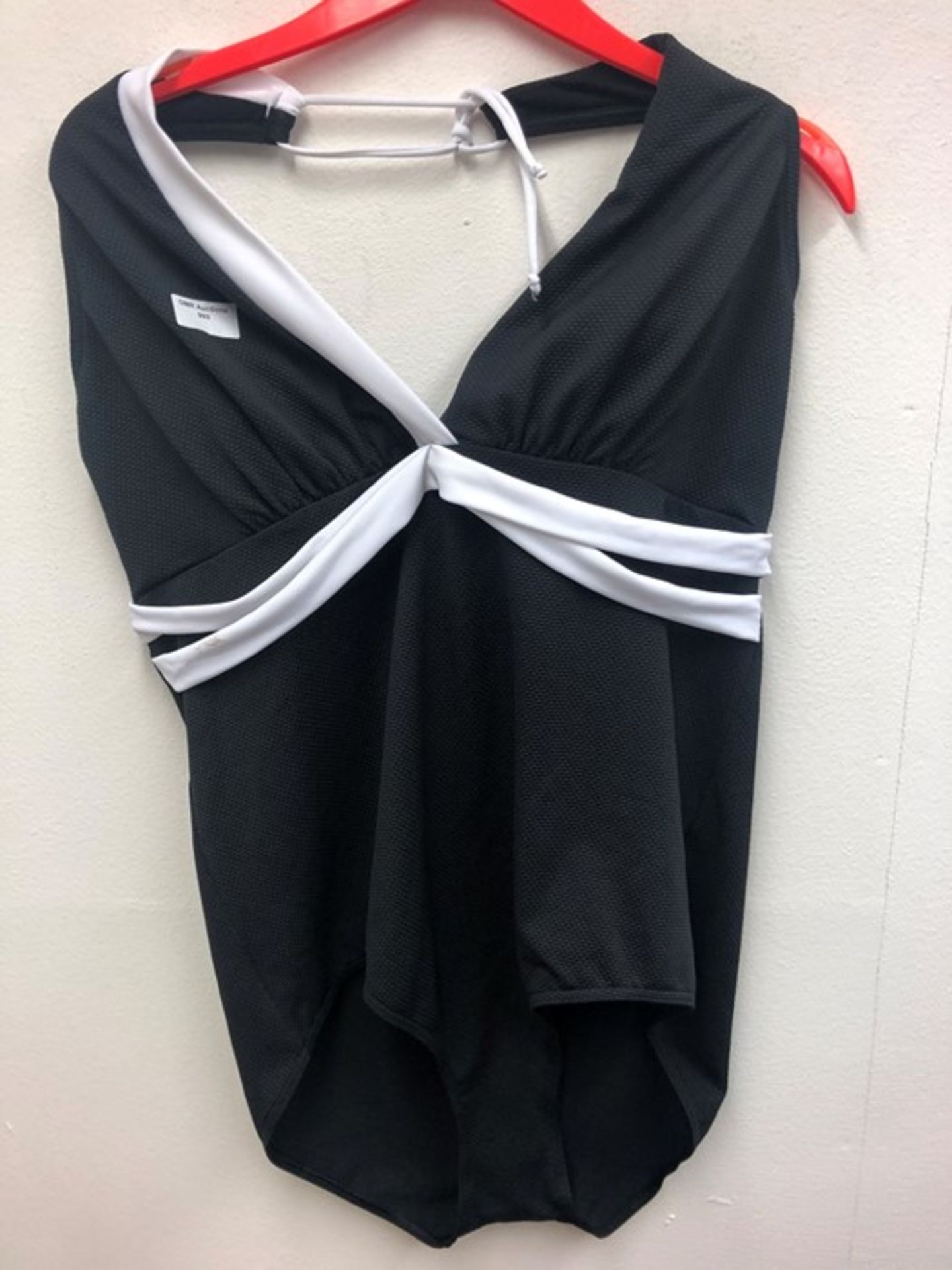 1 LA REDOUTE MATERNITY SWIMSUIT IN BLACK AND WHITE / SIZE 26 / RRP £41.00 (VIEWING HIGHLY