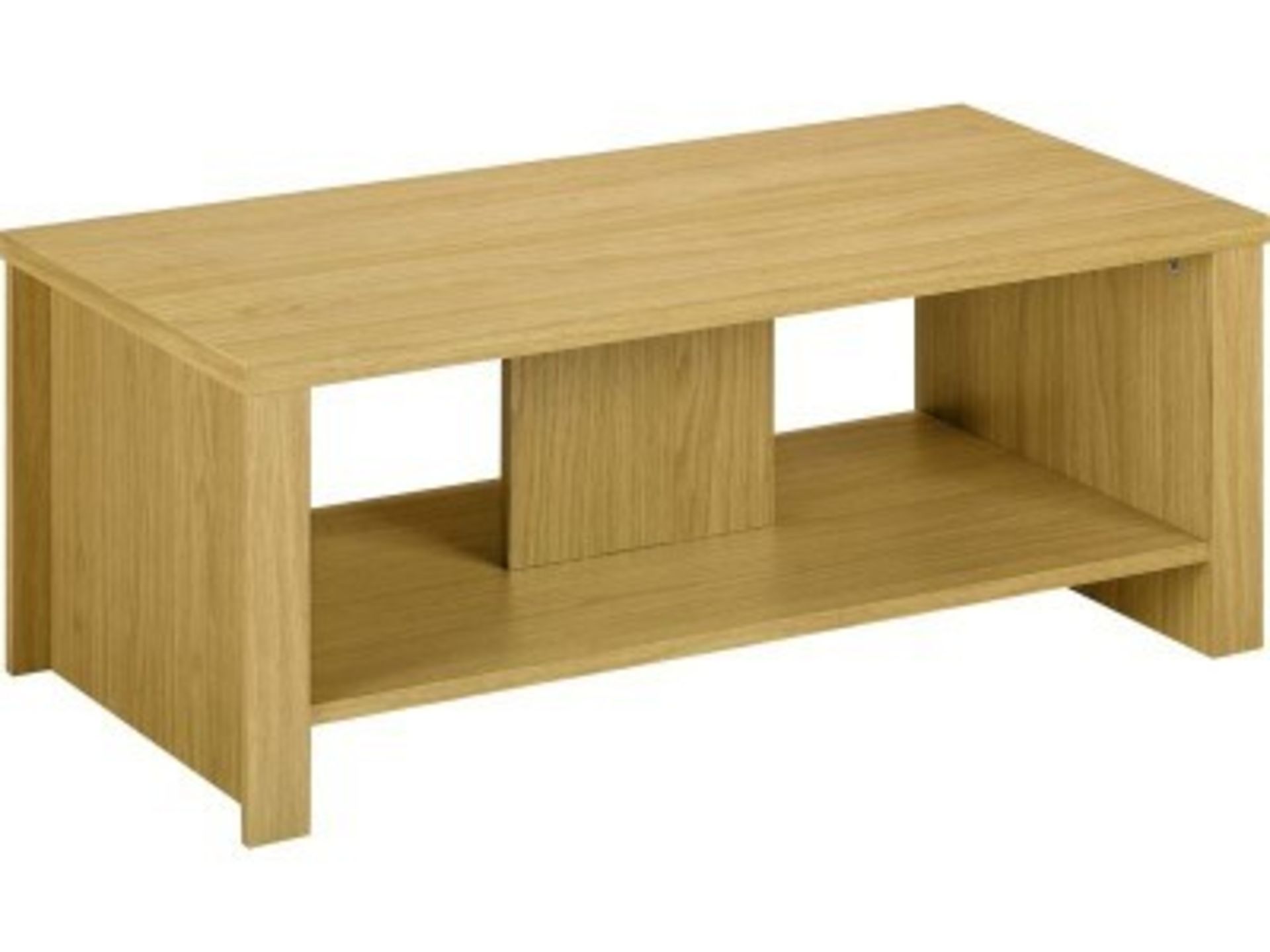 1 BOXED OAK EFFECT OCCASIONAL/COFFEE TABLE / RRP £69.99 (VIEWING HIGHLY RECOMMENDED)
