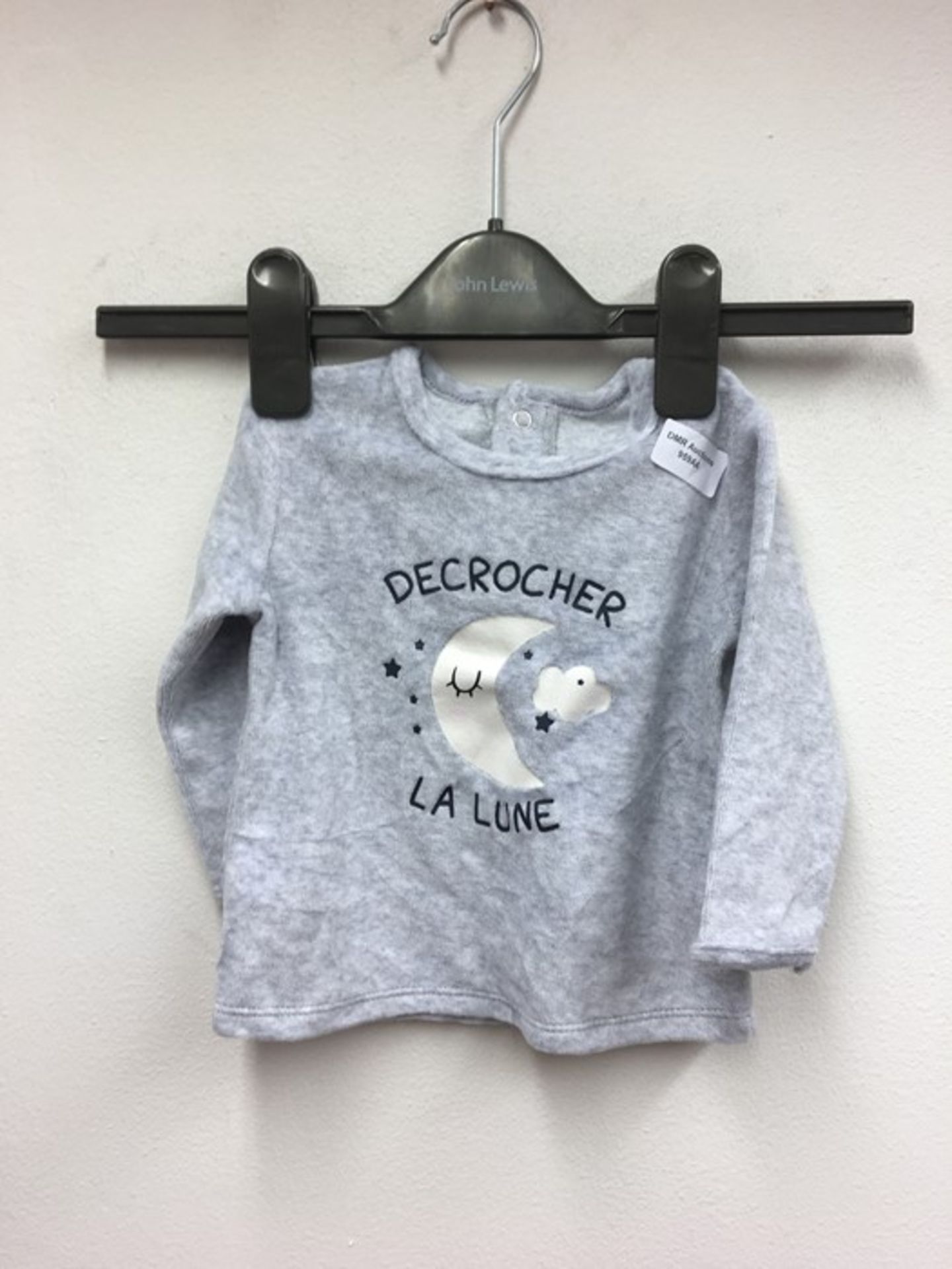 1 LA REDOUTE GREY JUMPER FOR BABY SIZE 6 MONTHS (VIEWING HIGHLY RECOMMENDED)