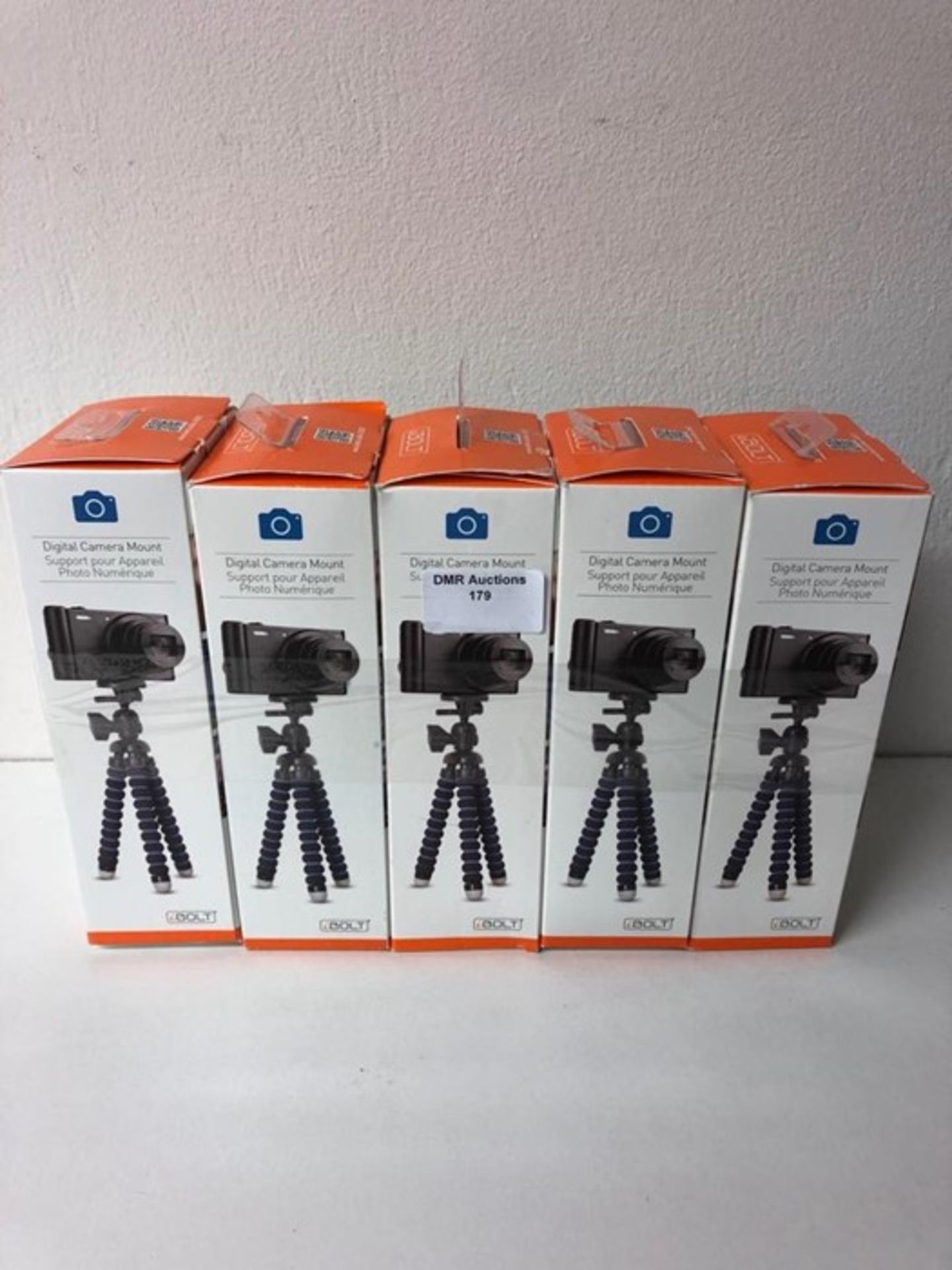 1 LOT TO CONTAIN 5 IBOLTS TRIPOD MINI PRO / RRP £1