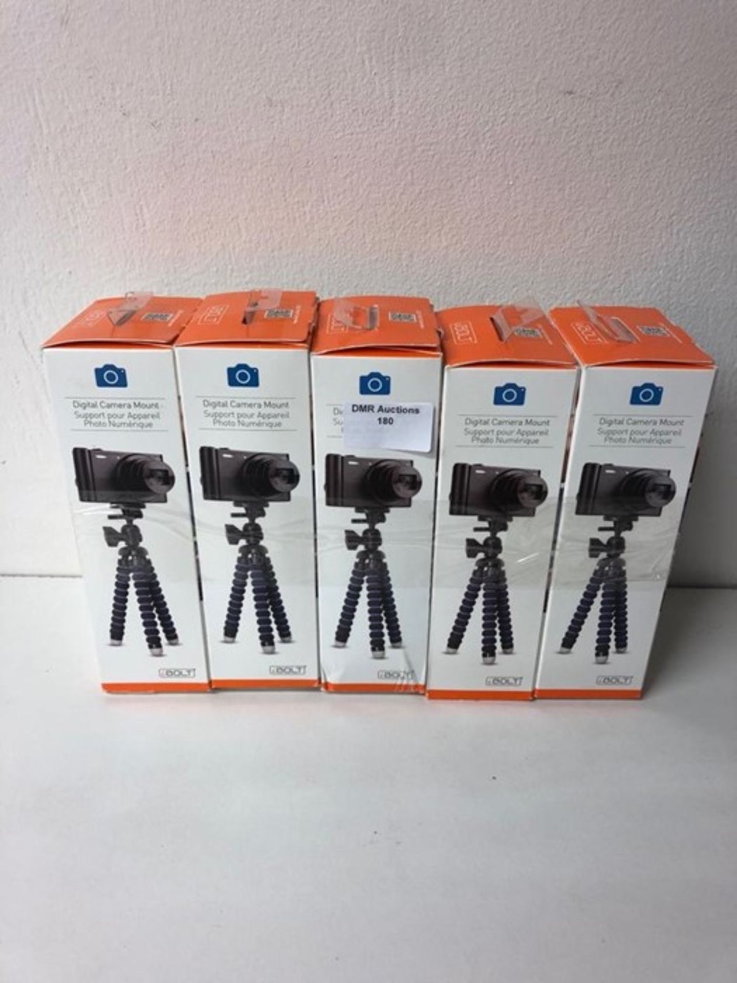 1 LOT TO CONTAIN 5 IBOLTS TRIPOD MINI PRO / RRP £1