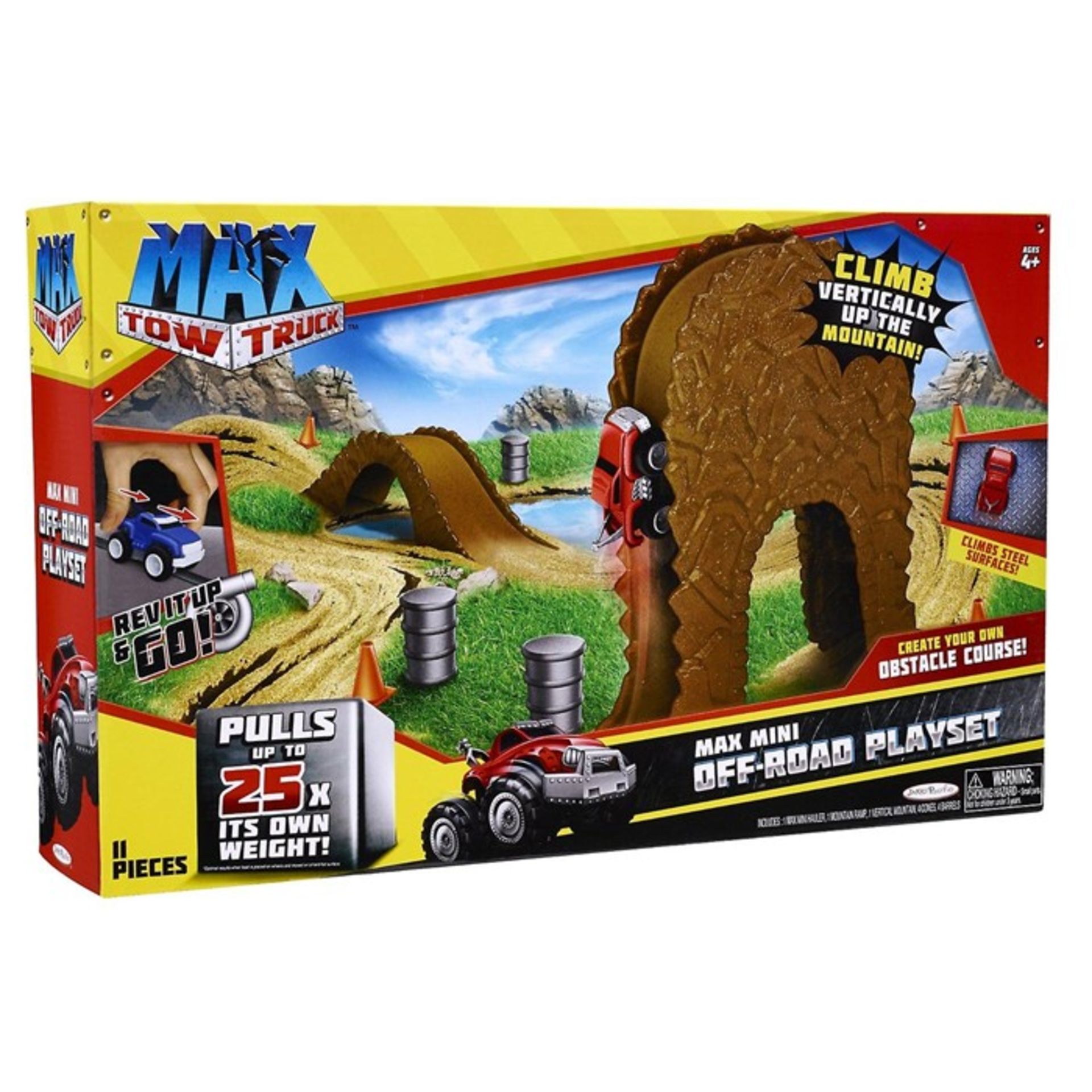 1 BOXED MAX TOW TRUCK OFF ROAD PLAYSET / RRP £45.9