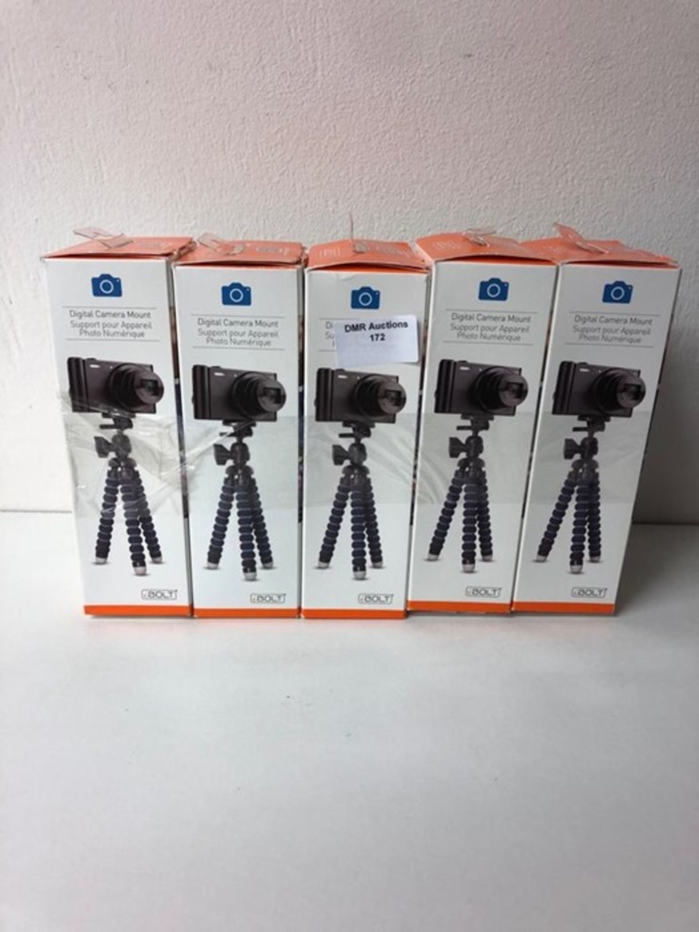 1 LOT TO CONTAIN 5 IBOLTS TRIPOD MINI PRO / RRP £1