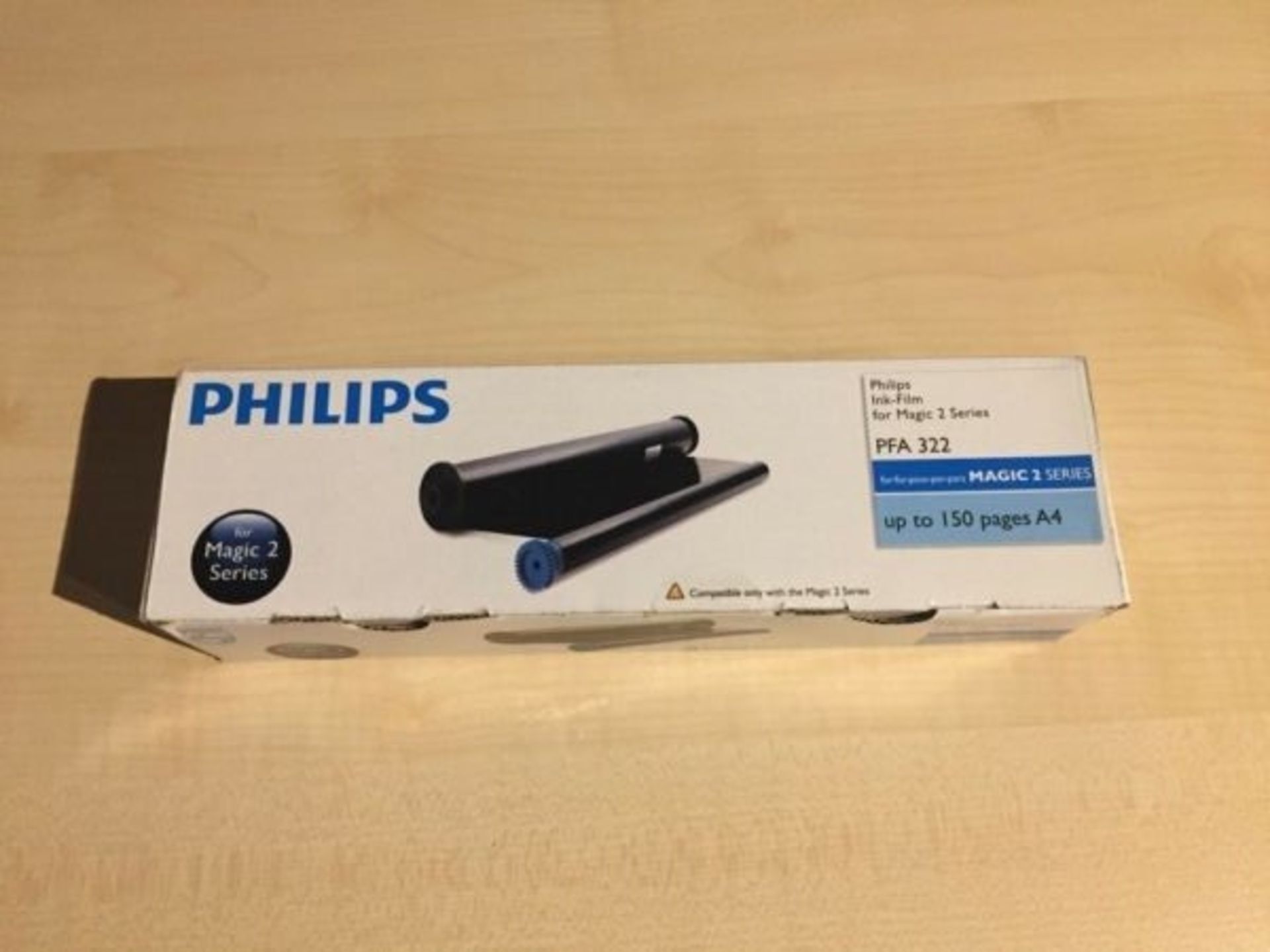 2 AS NEW BOXED PHILIPS INK-FILM FOR MAGIC SERIES 2 PFA 322 (P/N - 104) / RRP £89.99 (VIEWING