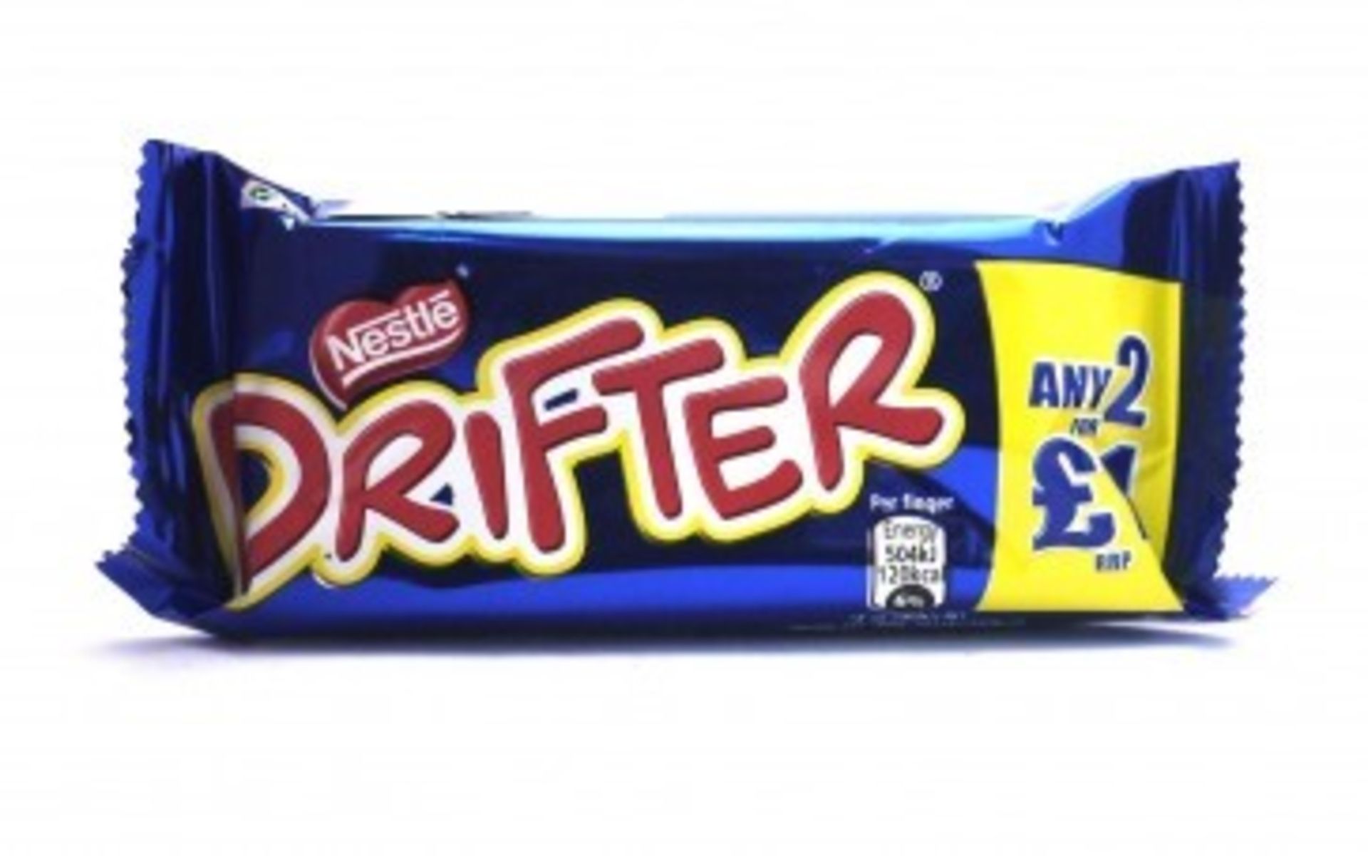 1 48 X 48G DRIFTER TWIN BARS / BEST BEFORE END 01/2019 / RRP £11.99 (VIEWING HIGHLY RECOMMENDED)