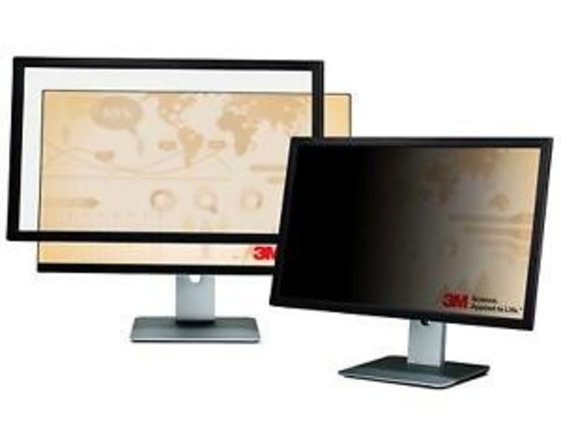 1 BOXED 3M PRIVACY FILTER FOR WIDESCREEN MONITOR 1