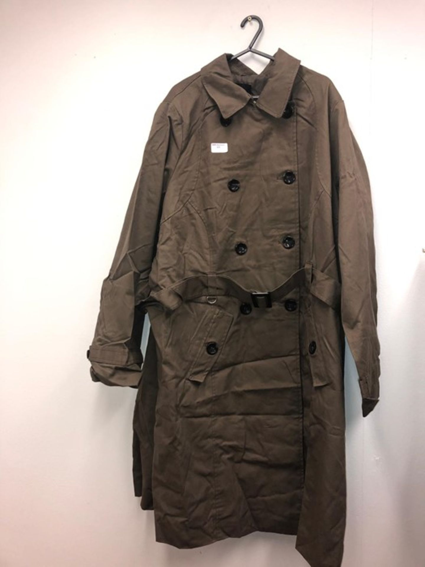 1 AS NEW TAILLISSIME WOMENS TRENCH COAT, SIZE 12 R