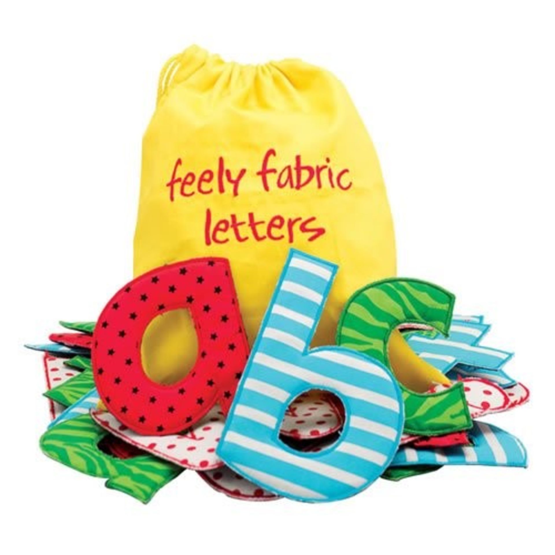 1 AS NEW BAGGED FEELY FABRIC LETTERS / RRP £31.05 (VIEWING HIGHLY RECOMMENDED)