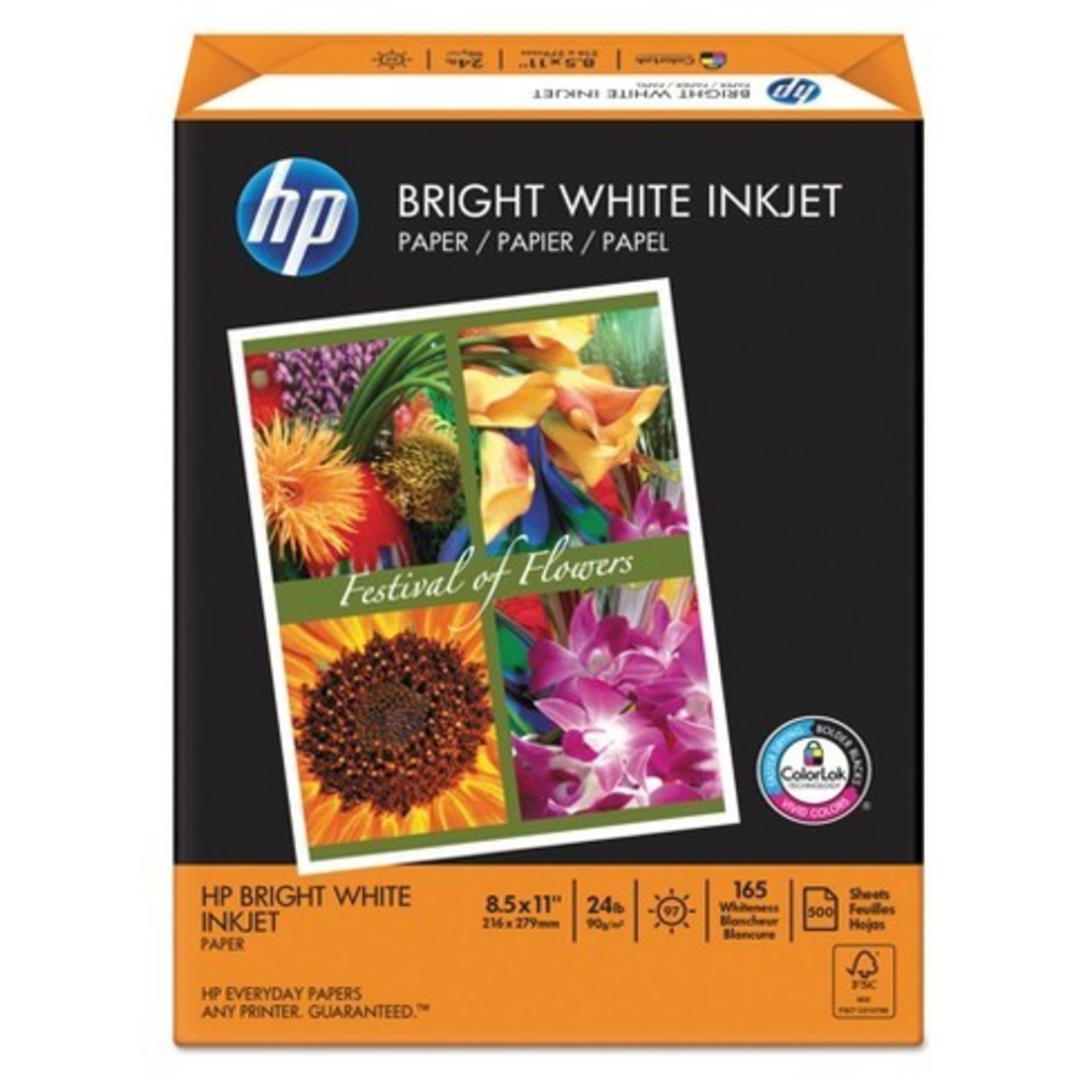1 BOXED HP RIGHT WHITE INKJET PAPER (P/N - 45) / RRP £45.59 (VIEWING HIGHLY RECOMMENDED)