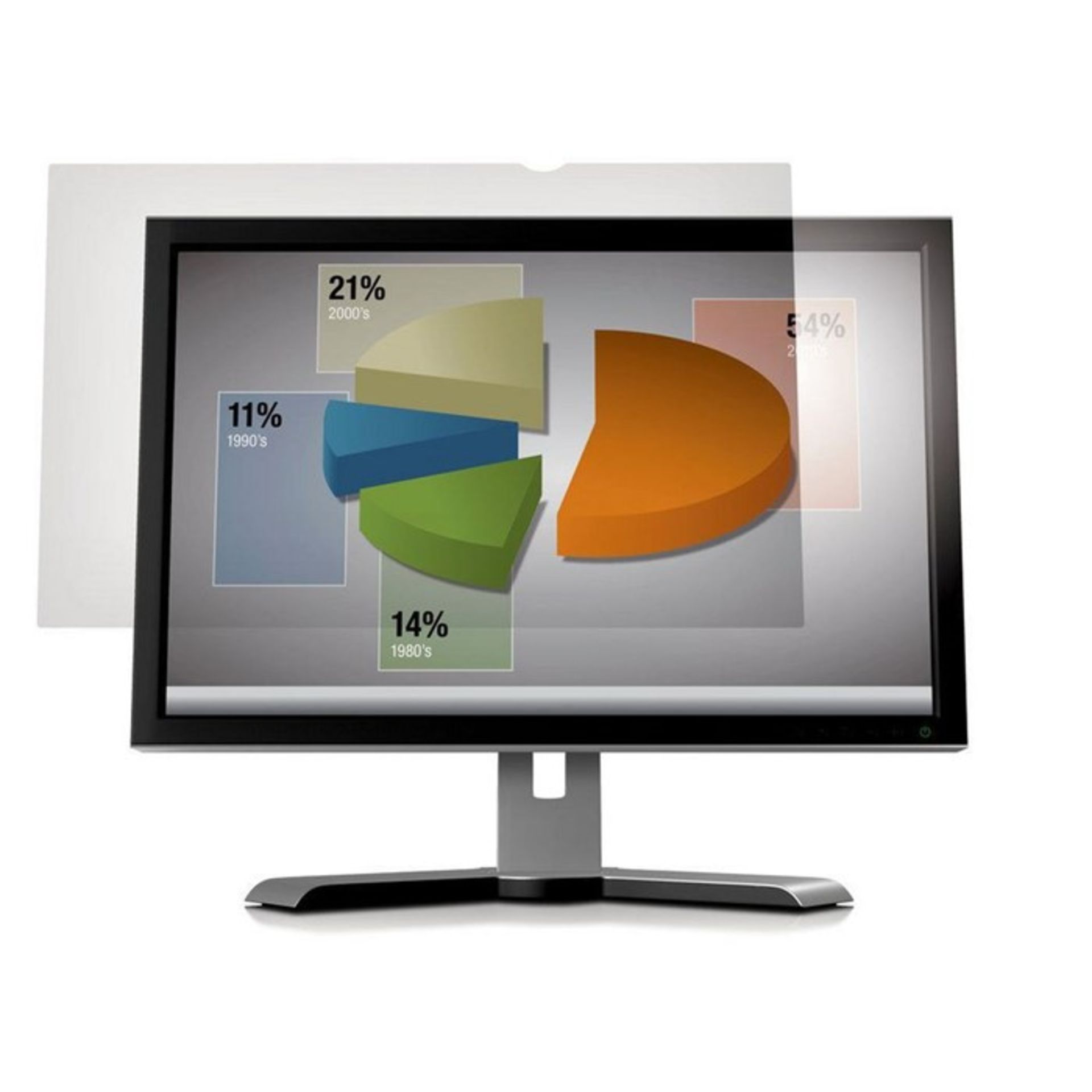 1 AS NEW BOXED ANTI GLARE FILTER FOR 24 WIDESCREEN MONITOR (P/N - 44) / RRP £209.00 (VIEWING