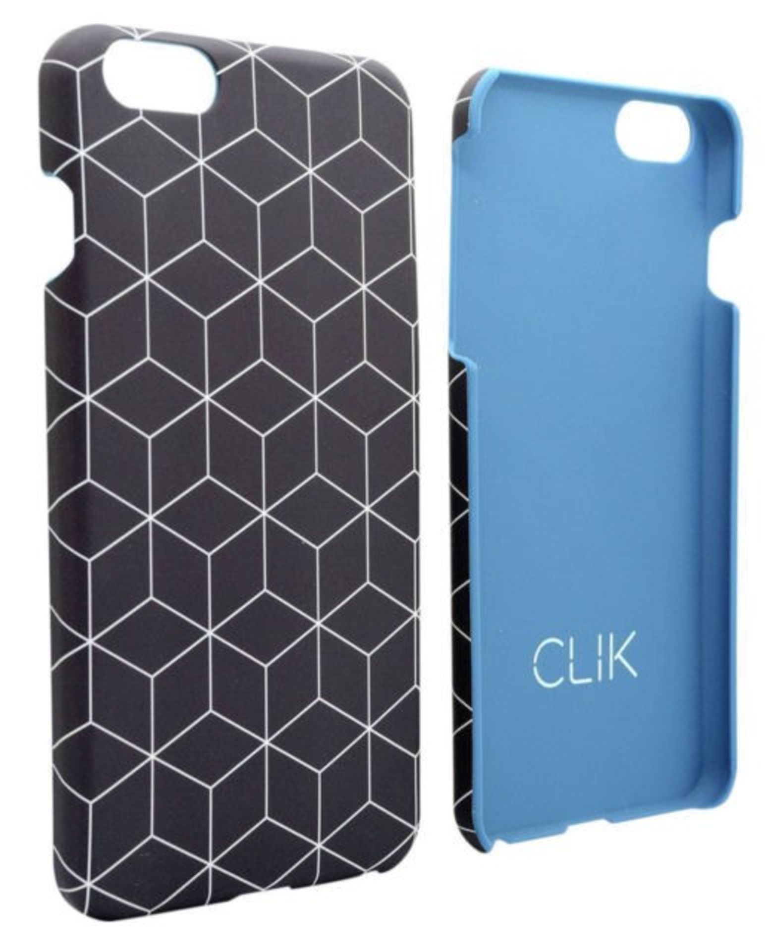 10 AS NEW BOXED CUBES IPHONE 6/S PHONE CASES IN BLACK / RRP £99.00 (VIEWING HIGHLY RECOMMENDED)