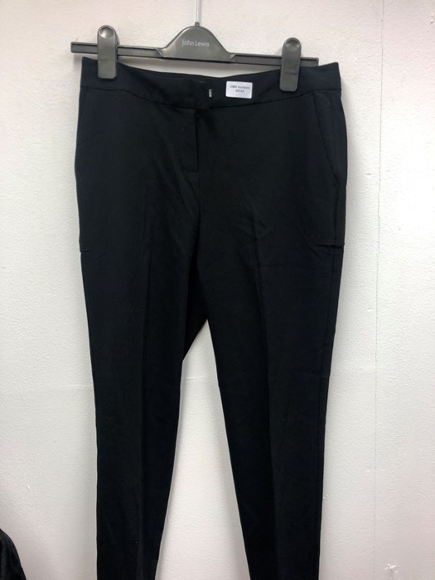 1 AS NEW PAIR OF LA REDOUTE BLACK PANTS SIZE 10 (V