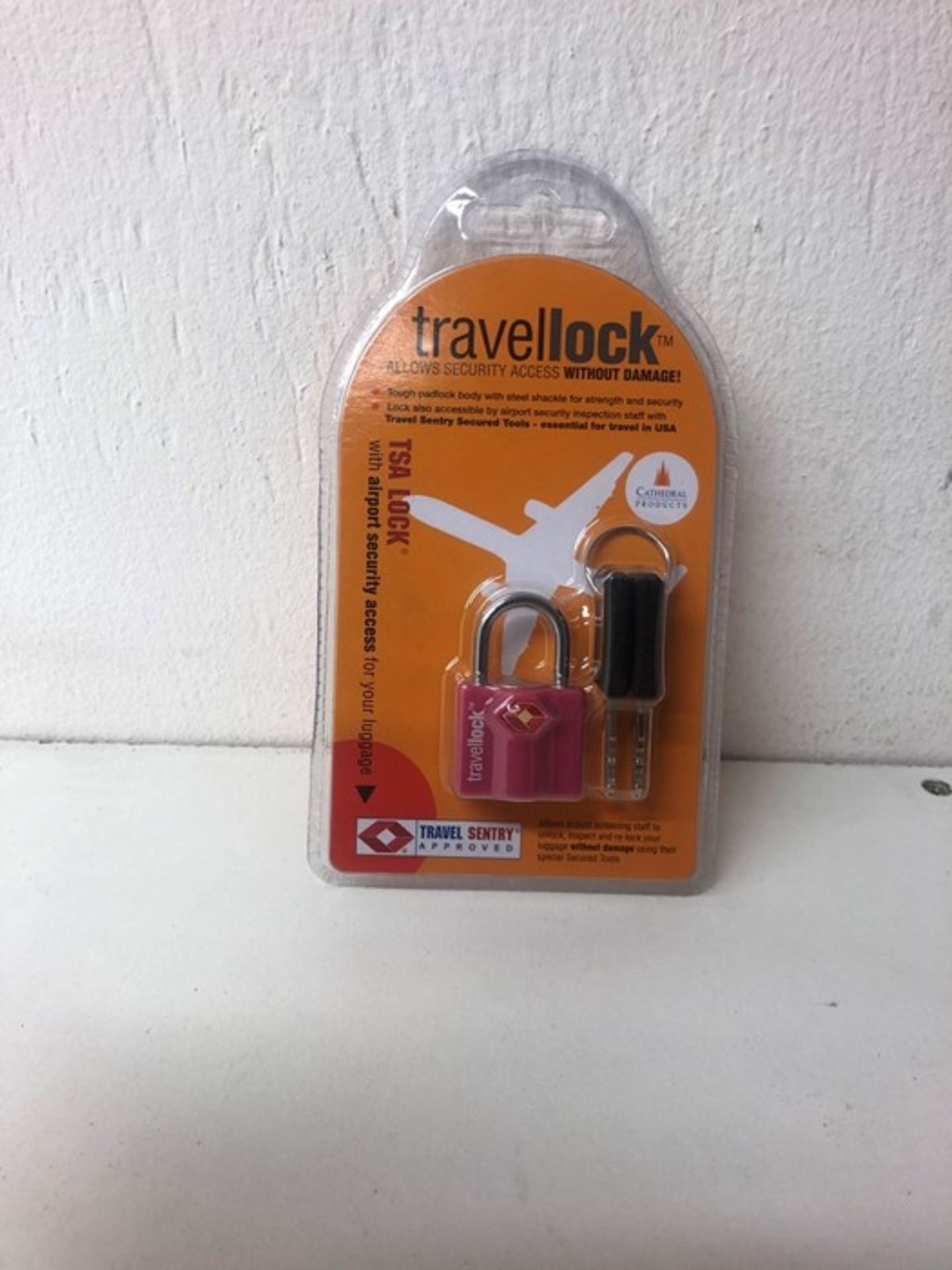1 LOT TO CONTAIN (APPROX) 60 TRAVEL LOCK TSA LUGGAGE LOCK / PN - 170 / RRP £180.00 (VIEWING HIGHLY