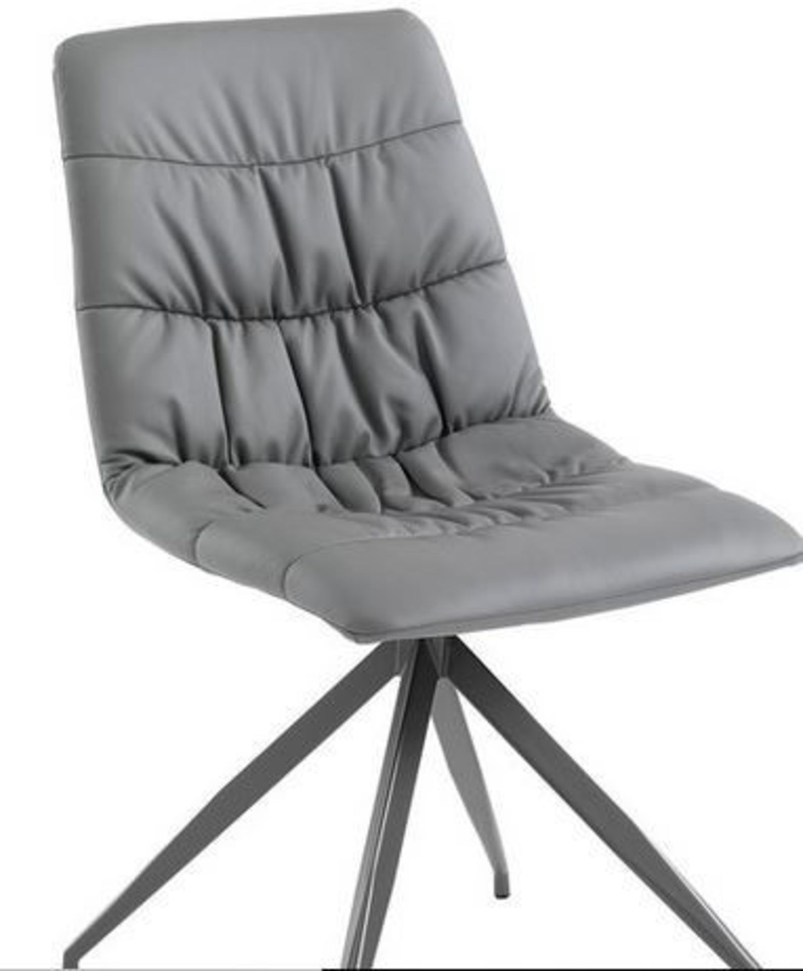 2 GRADE A BOXED CHIARA DINING CHAIR, GREY / RRP £436.88 (VIEWING HIGHLY RECOMMENDED)