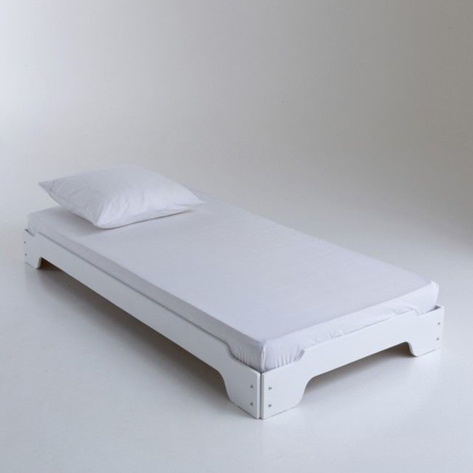 1 GRADE B BOXED LA REDOUTE STACKING BED IN WHITE / RRP £119.99 (VIEWING HIGHLY RECOMMENDED) - Image 2 of 2