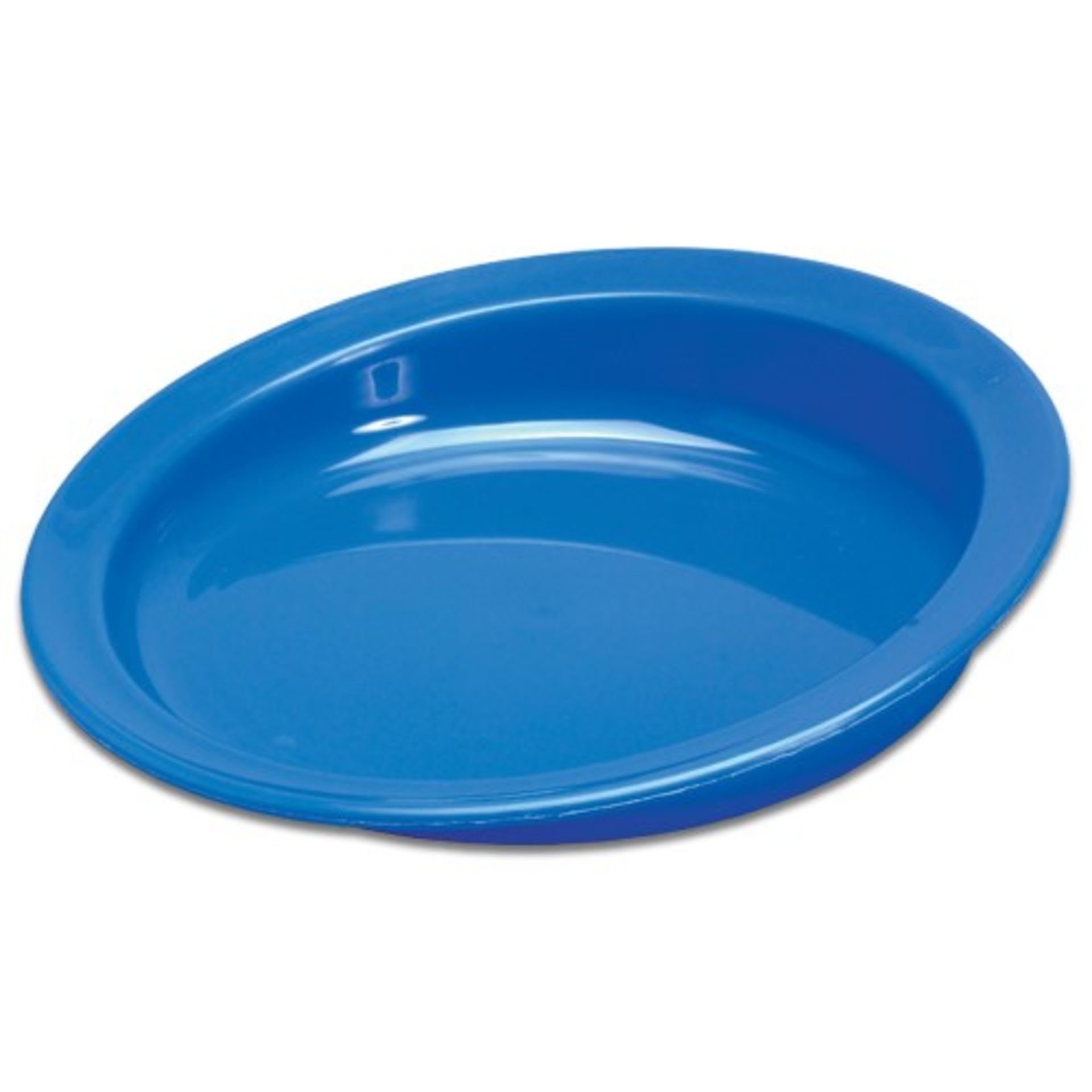 ME : 1 LOT TO CONTAIN 4 SCOOP PLATES IN BLUE / RRP £28.00 (VIEWING HIGHLY RECOMMENDED)