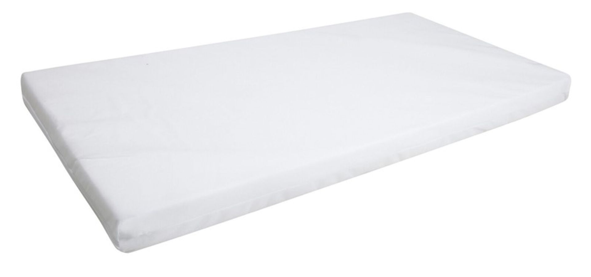 1 GRADE A BAGGED POPPYS PLAYGROUND COT MATTRESS - 140 X 70CM / RRP £34.95 (VIEWING HIGHLY