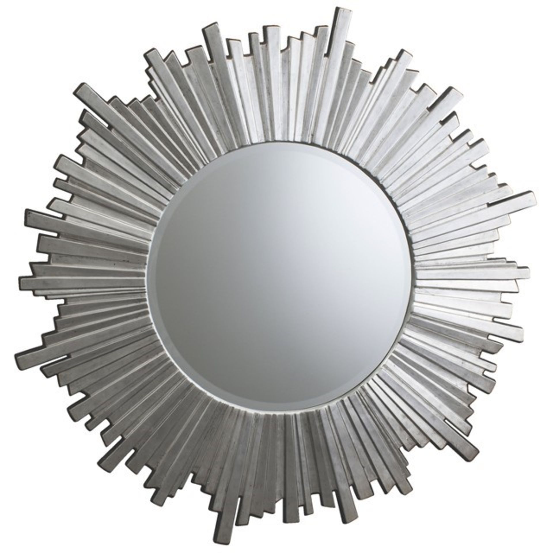1 GRADE A HERZFELD ROUND WALL MIRROR / RRP £178.00 (VIEWING HIGHLY RECOMMENDED)