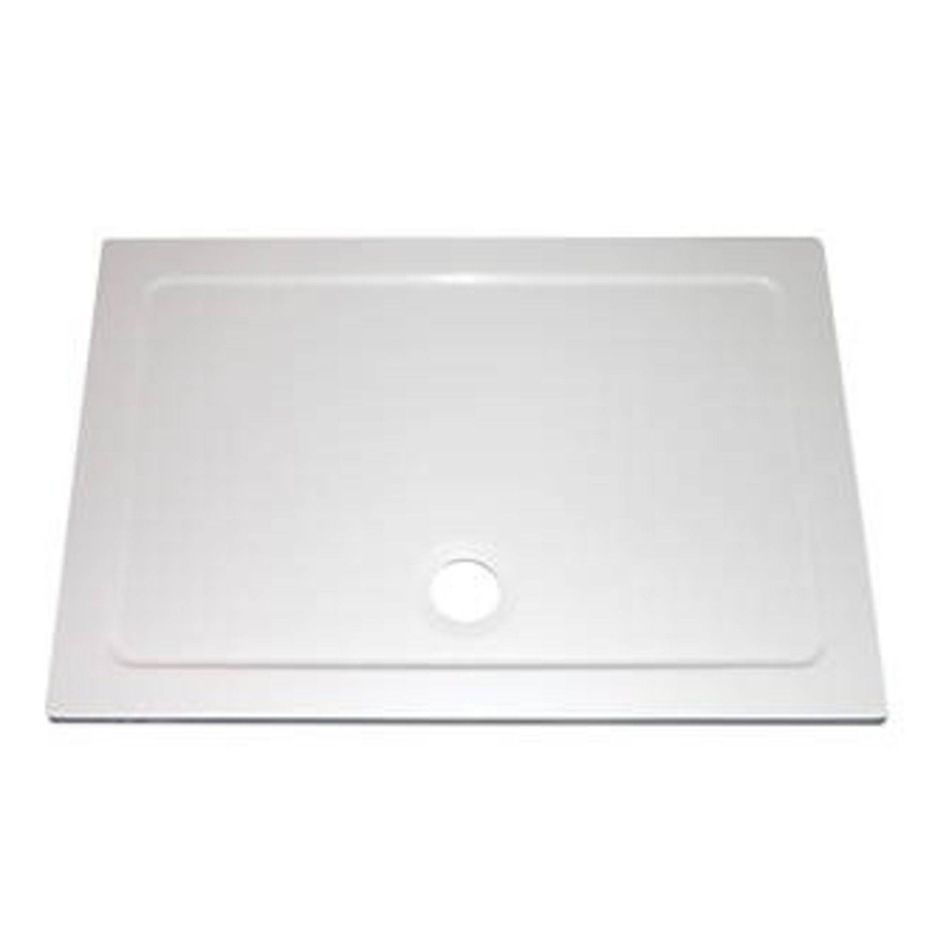 1 GRADE A BAGGED SHOWER TRAY / SIZE 100 X 80 CM (VIEWING HIGHLY RECOMMENDED)