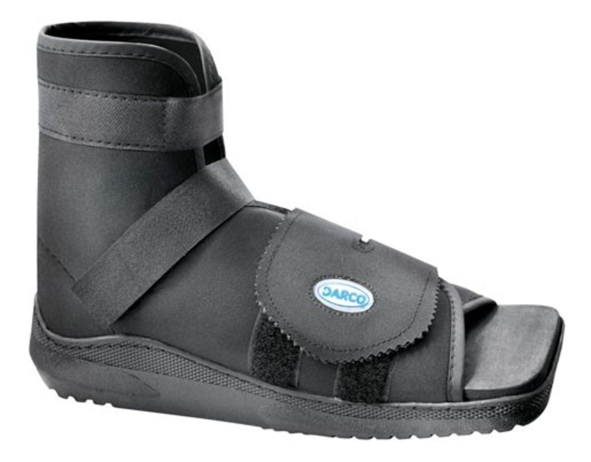ME : 1 AS NEW BAGGED DARCO SLIMLINE CAST BOOT - ADULT EXTRA LARGE IN BLACK - SLO4BST / RRP £40.00 (
