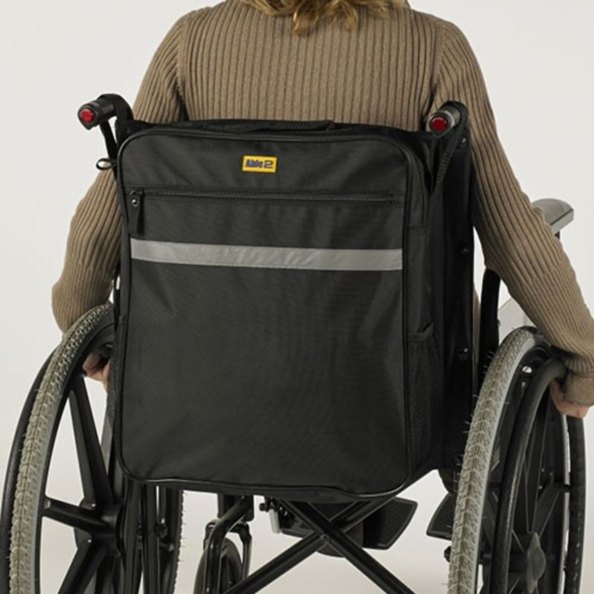 ME : 1 AS NEW BAGGED ABLE 2 SPLASH WHEELCHAIR BAG / RRP £39.99 (VIEWING HIGHLY RECOMMENDED)
