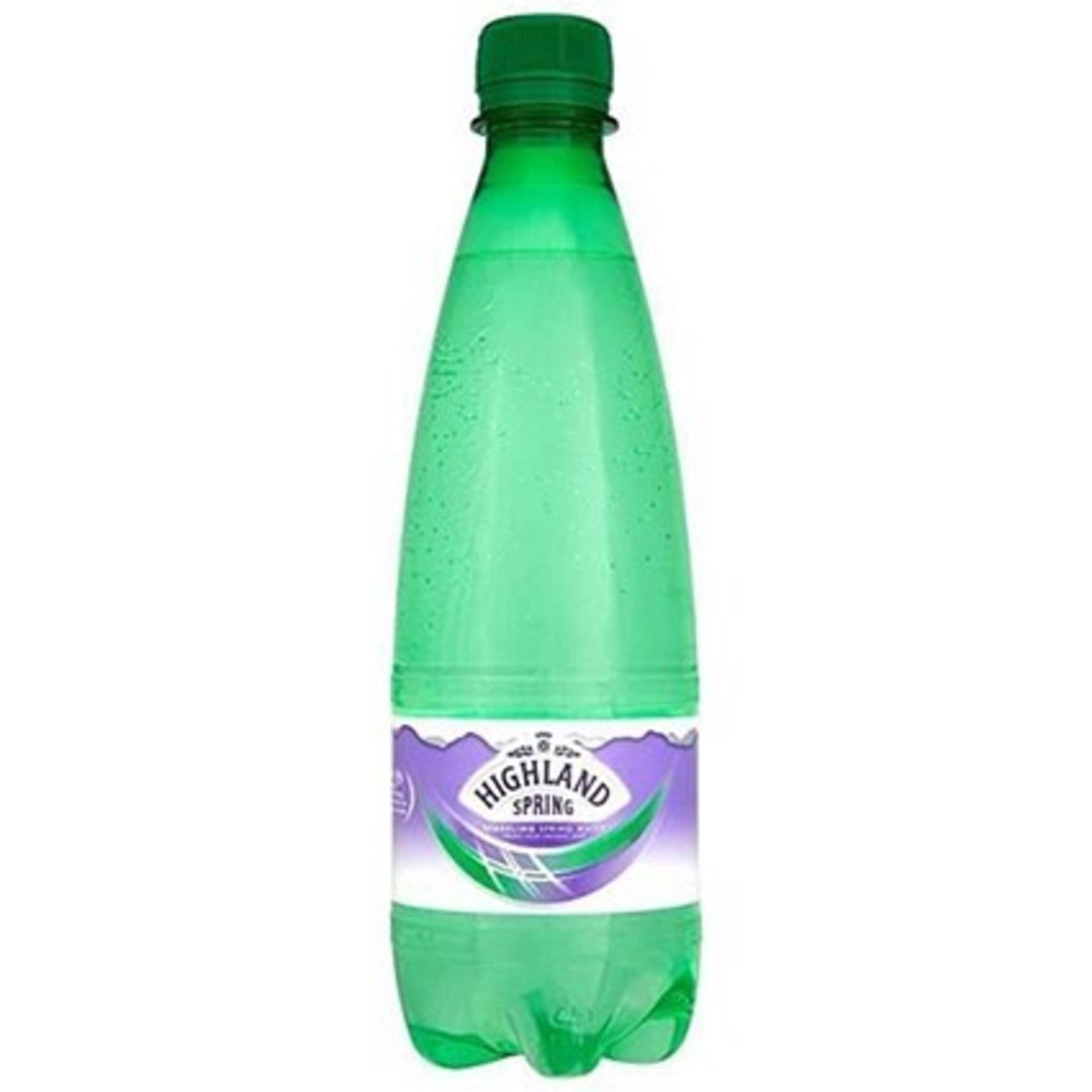 1 LOT TO CONTAIN 24 X 500ML BOTTLES OF HIGHLAND SPRING SPARKLING WATER / BEST BEFORE MARCH 2019 / PN