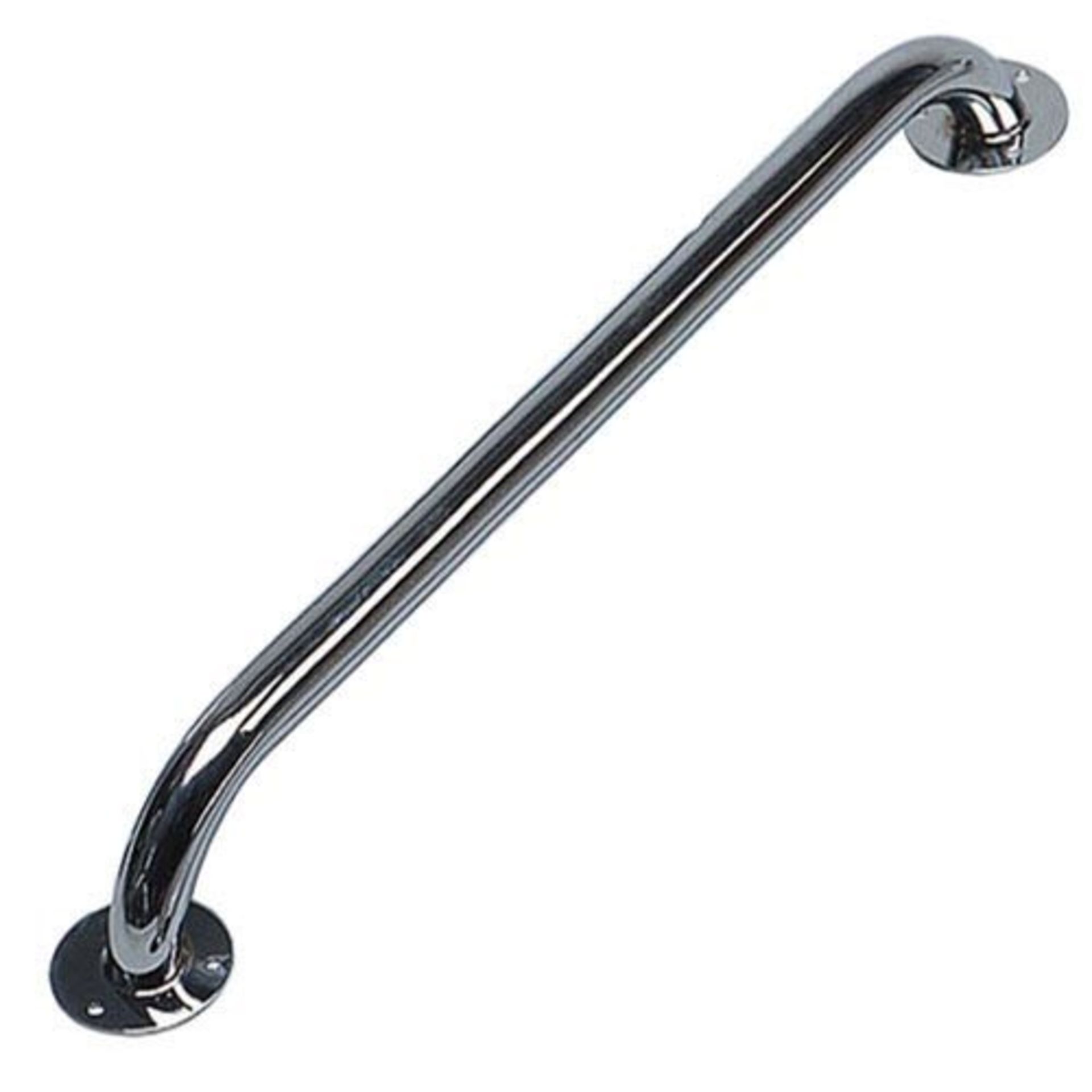 ME : 1 AS NEW BAGGED 24 INCH STAINLESS STEEL GRAB RAIL WITH CONCEALED FITTINGS / RRP £29.95 (VIEWING