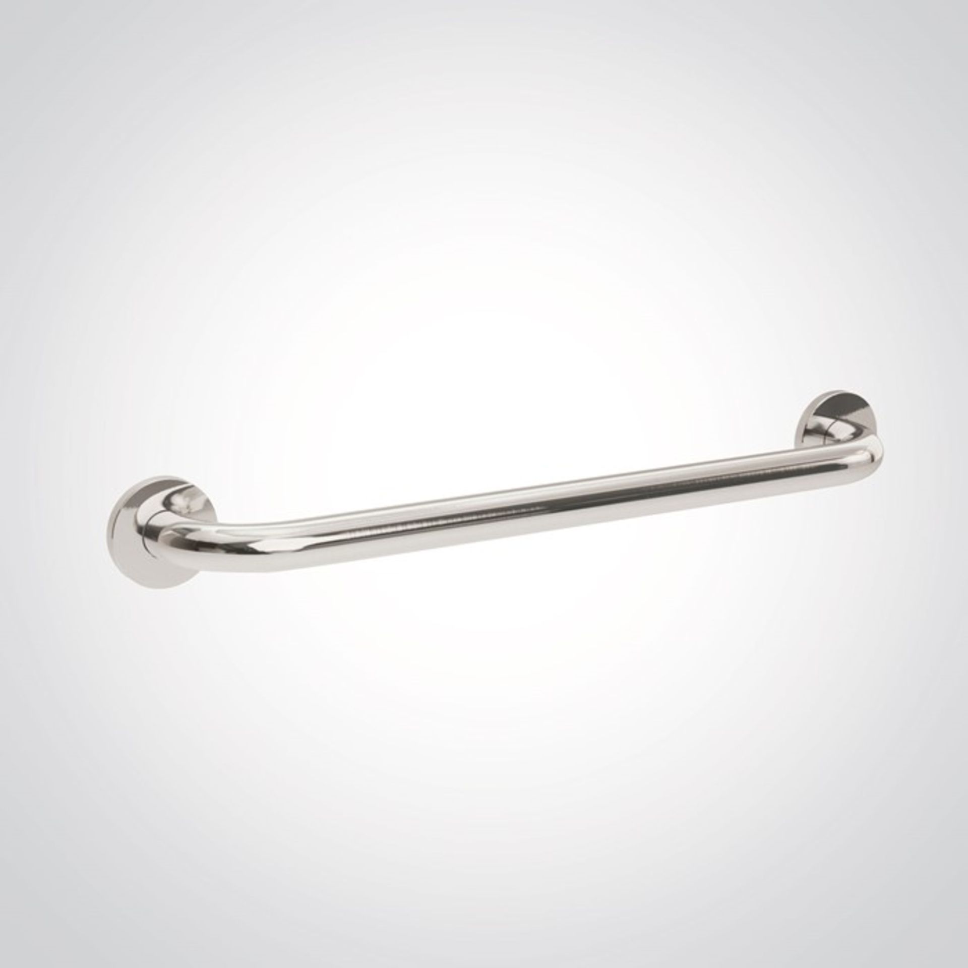 ME: 1 AS NEW PACKAGED STAINLESS STEEL GRAB RAIL / 600MM / RRP £60.00 (VIEWING HIGHLY RECOMMENDED)