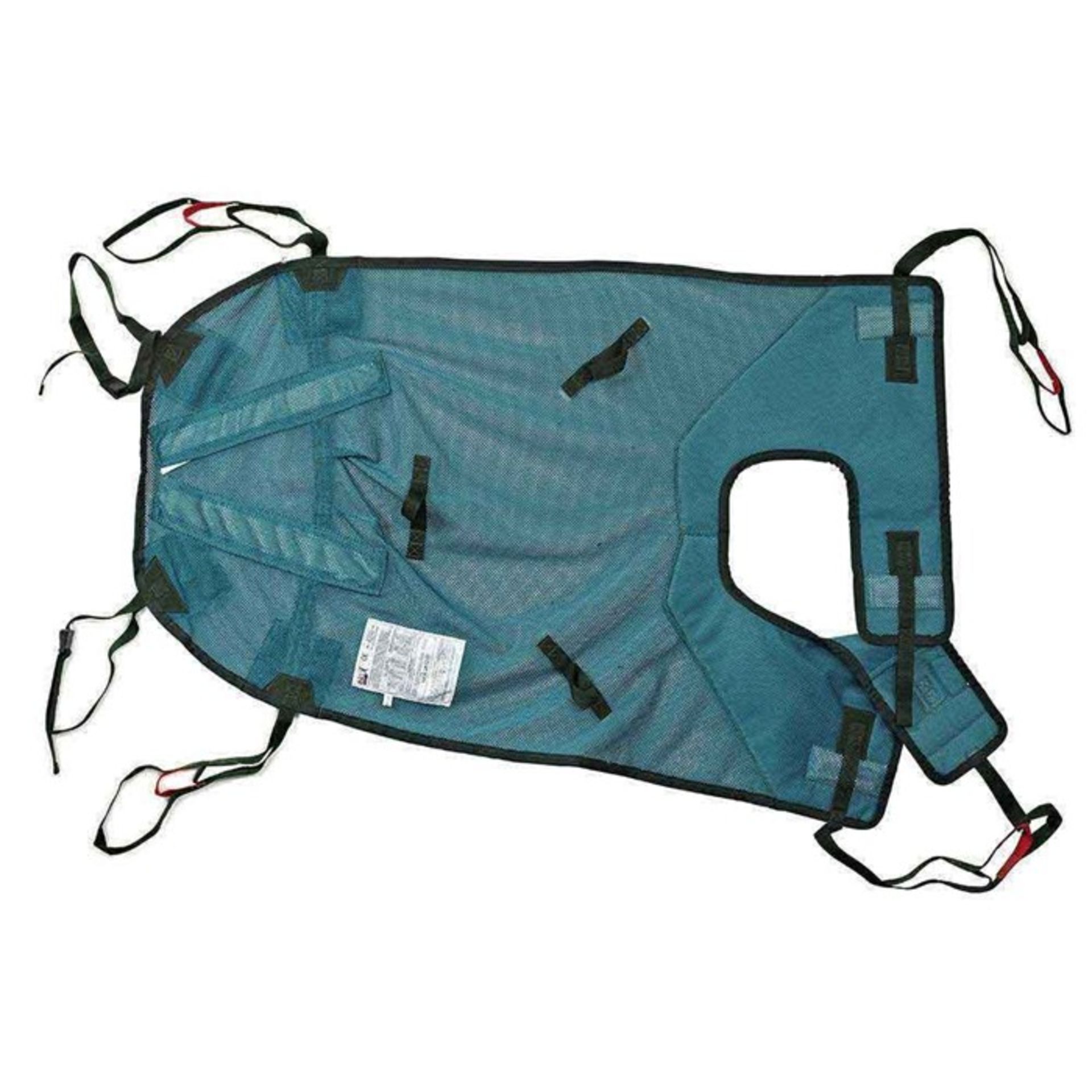 ME : 1 AS NEW BAGGED ECONOMY DELUXE POLYESTER MESH SLING - GREEN - SIZE MEDIUM / RRP £150.47 (