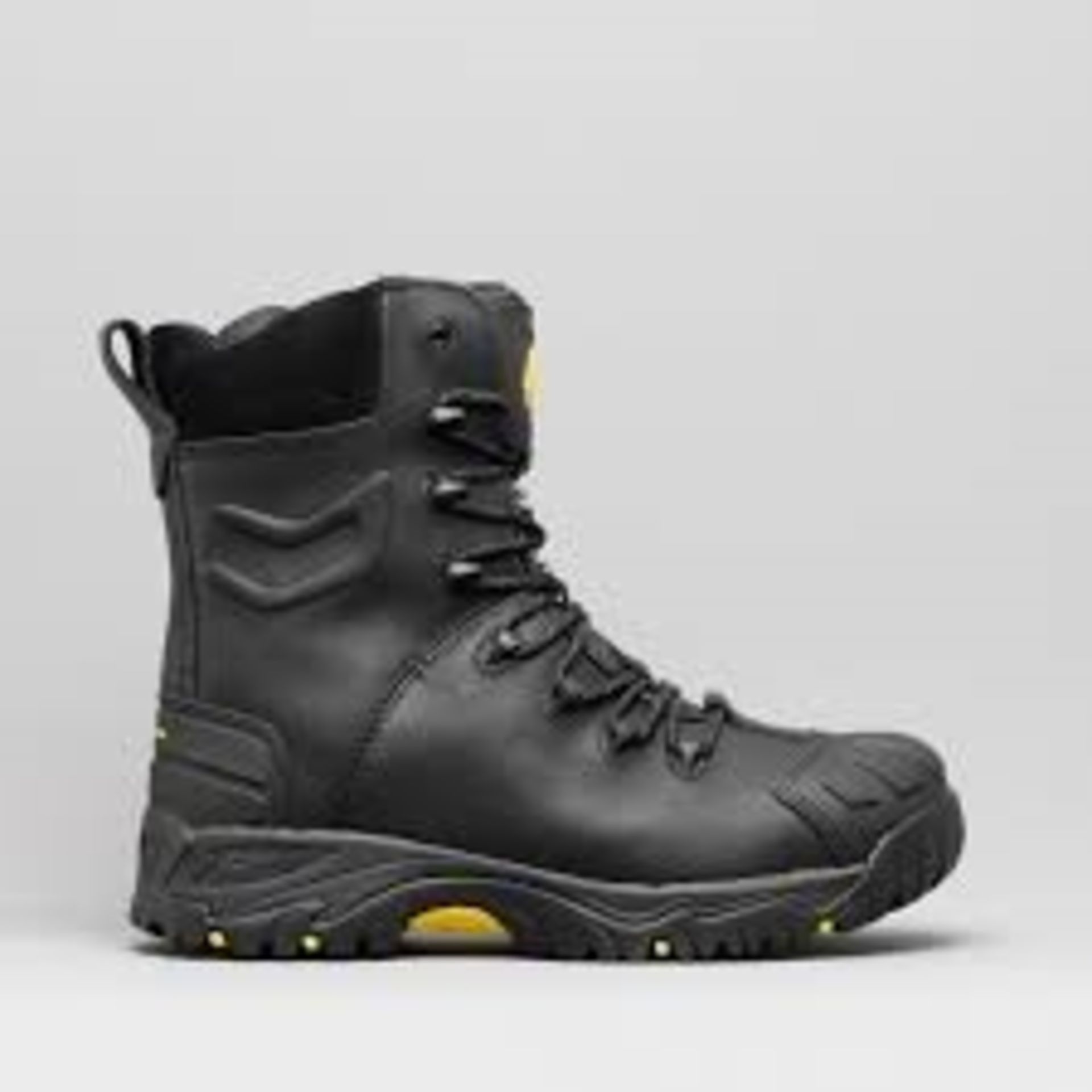 1 AS NEW BOXED AMBLERS FS999 SAFETY BOOTS IN BLACK / SIZE - 6 / PN - 549 / RRP £58.99 (VIEWING