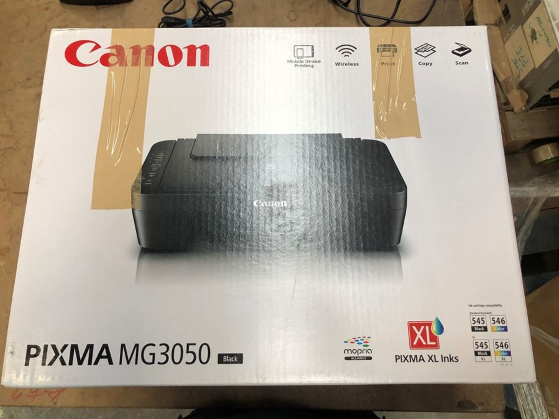 1 BOXED CANON PIXMA MG3050 PRINTER IN BLACK / RRP £29.99 - BL 6650 (PUBLIC VIEWING AVAILABLE)