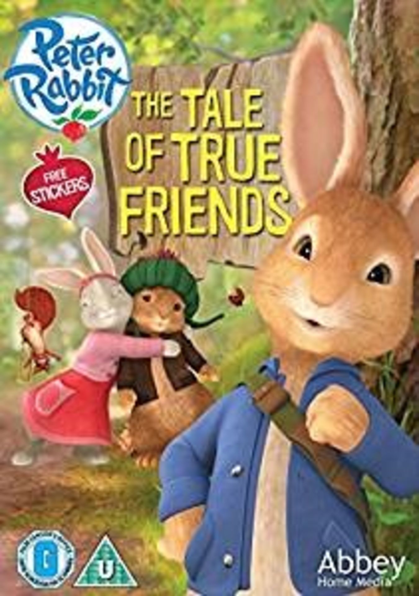 1 LOT TO CONTAIN 5 PETER RABBIT THE TALE OF TRUE FRIENDS / RRP £34.95 / PN - NPN (PUBLIC VIEWING