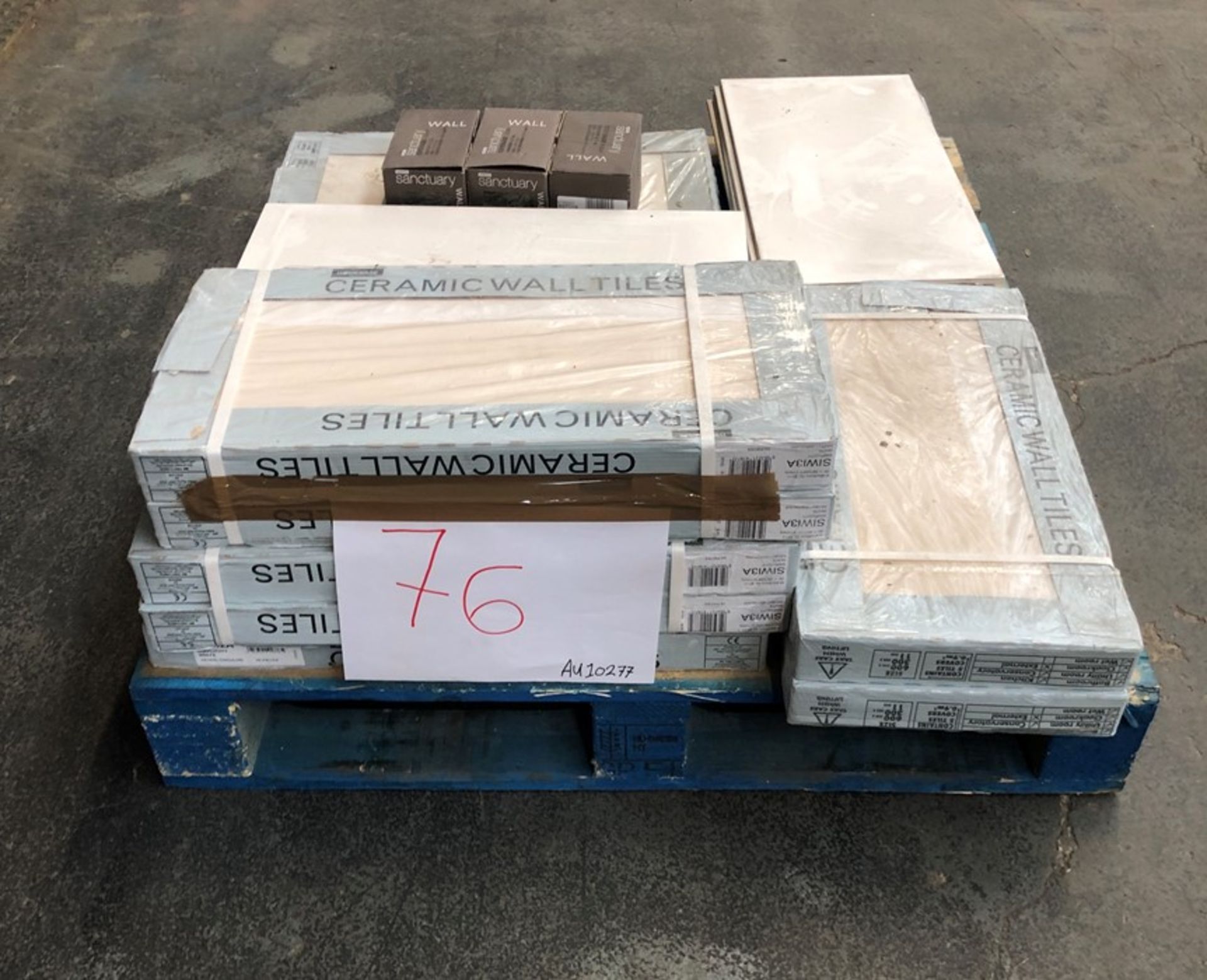 1 LOT TO CONTAIN ASSORTED CERAMIC WALL TILES (PUBLIC VIEWING AVAILABLE)