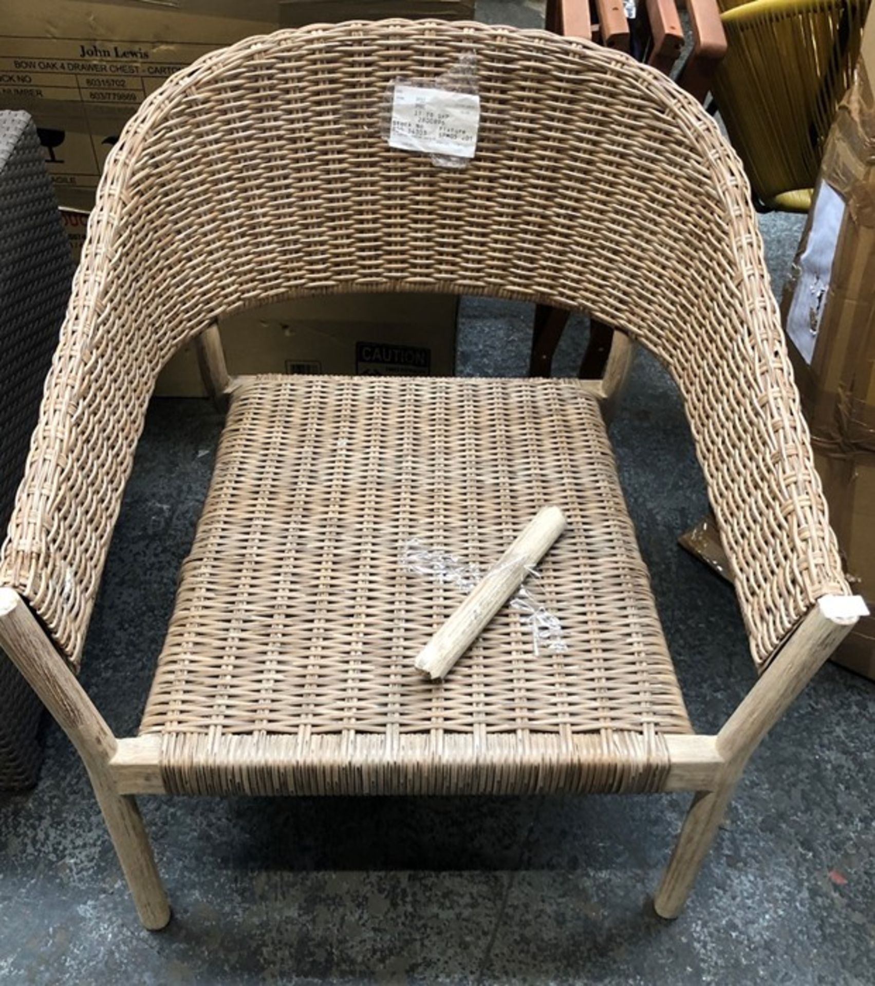 1 X JOHN LEWIS BURFORD LOUNGING CHAIR