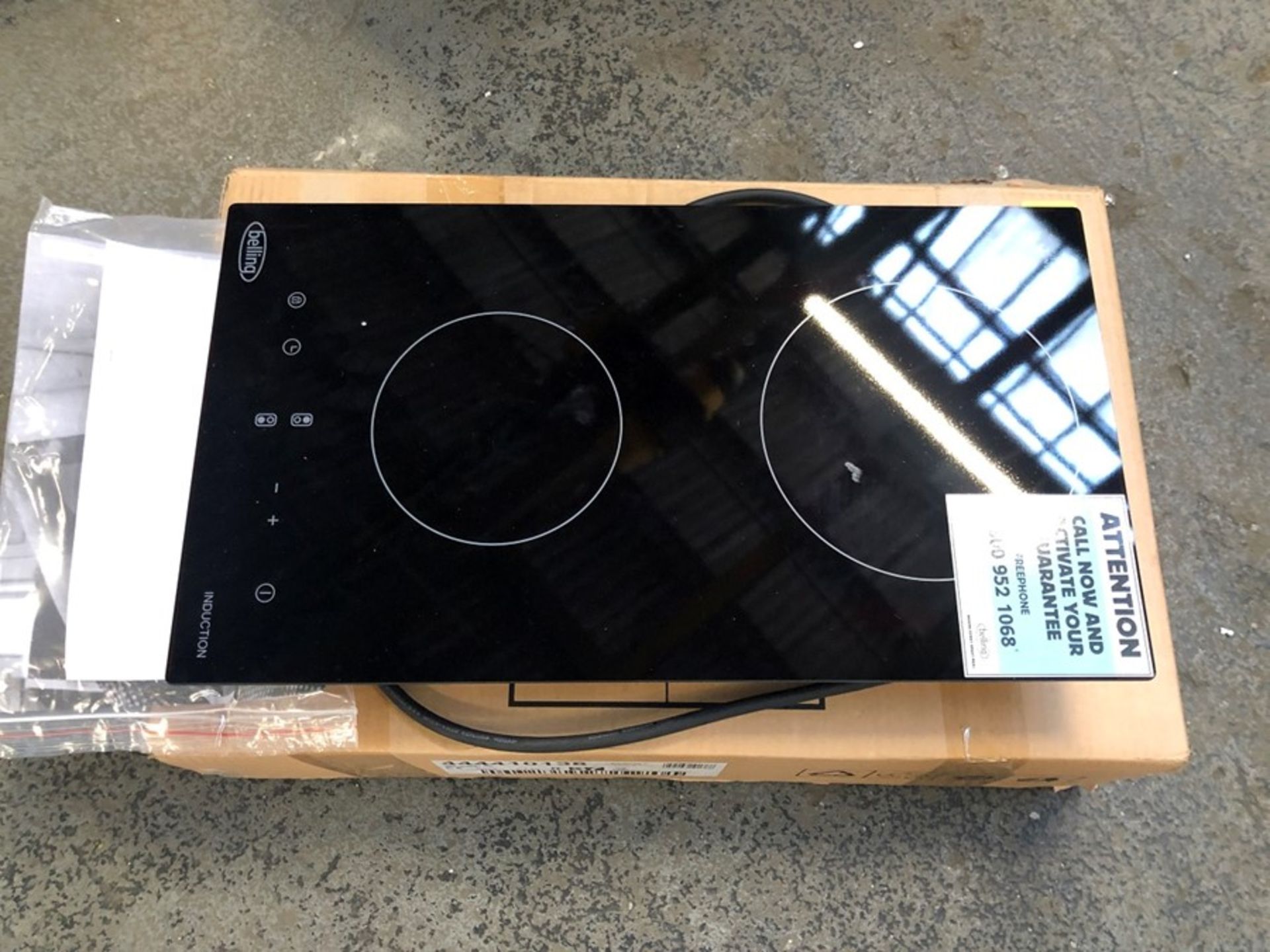 1 BOXED BELLING IH302T 30CM INDUCTION HOB IN BLACK / RRP £269.99 (PUBLIC VIEWING AVAILABLE)