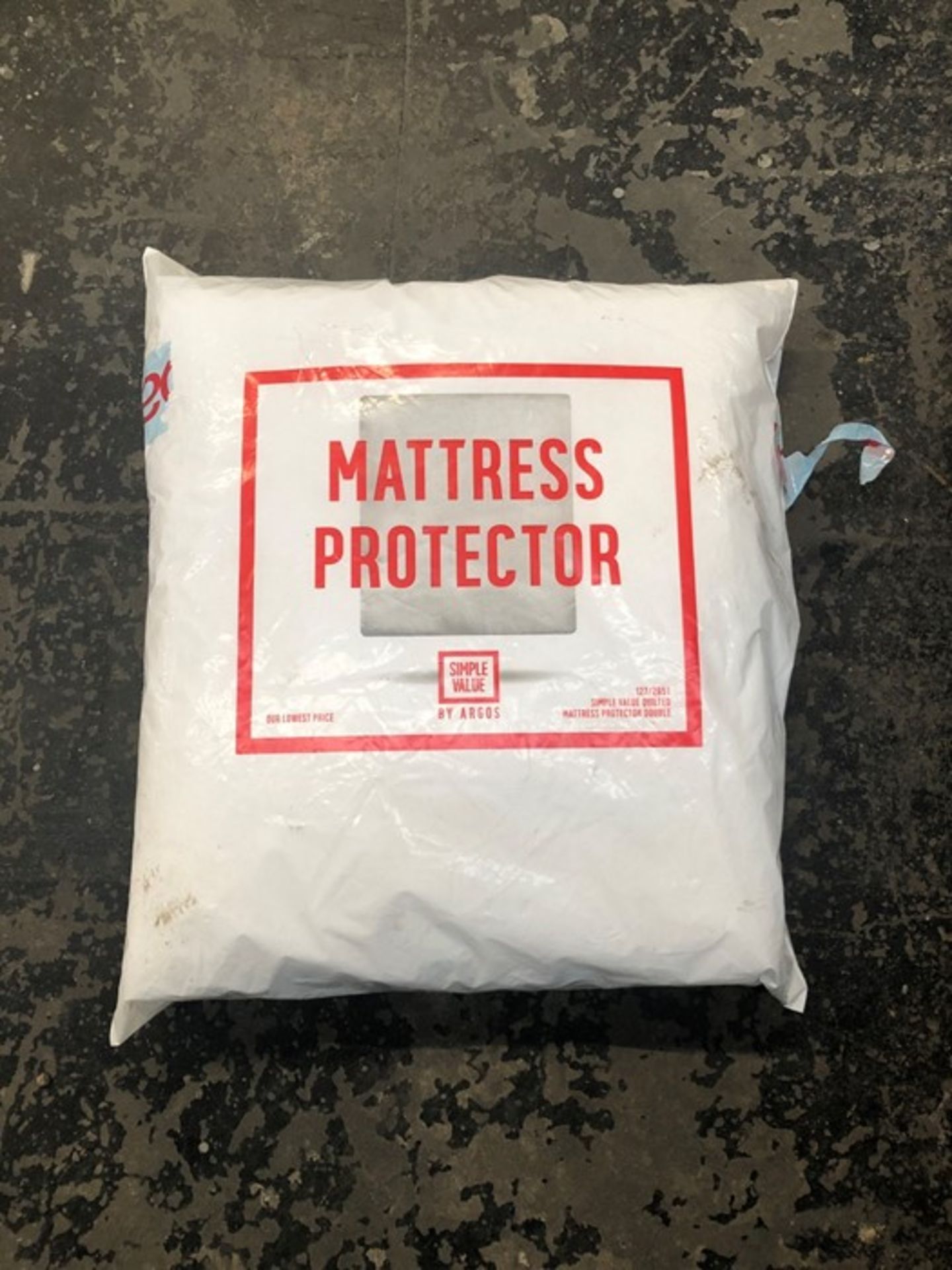 1 BAGGED MATTRESS PROTECTOR (PUBLIC VIEWING AVAILABLE)