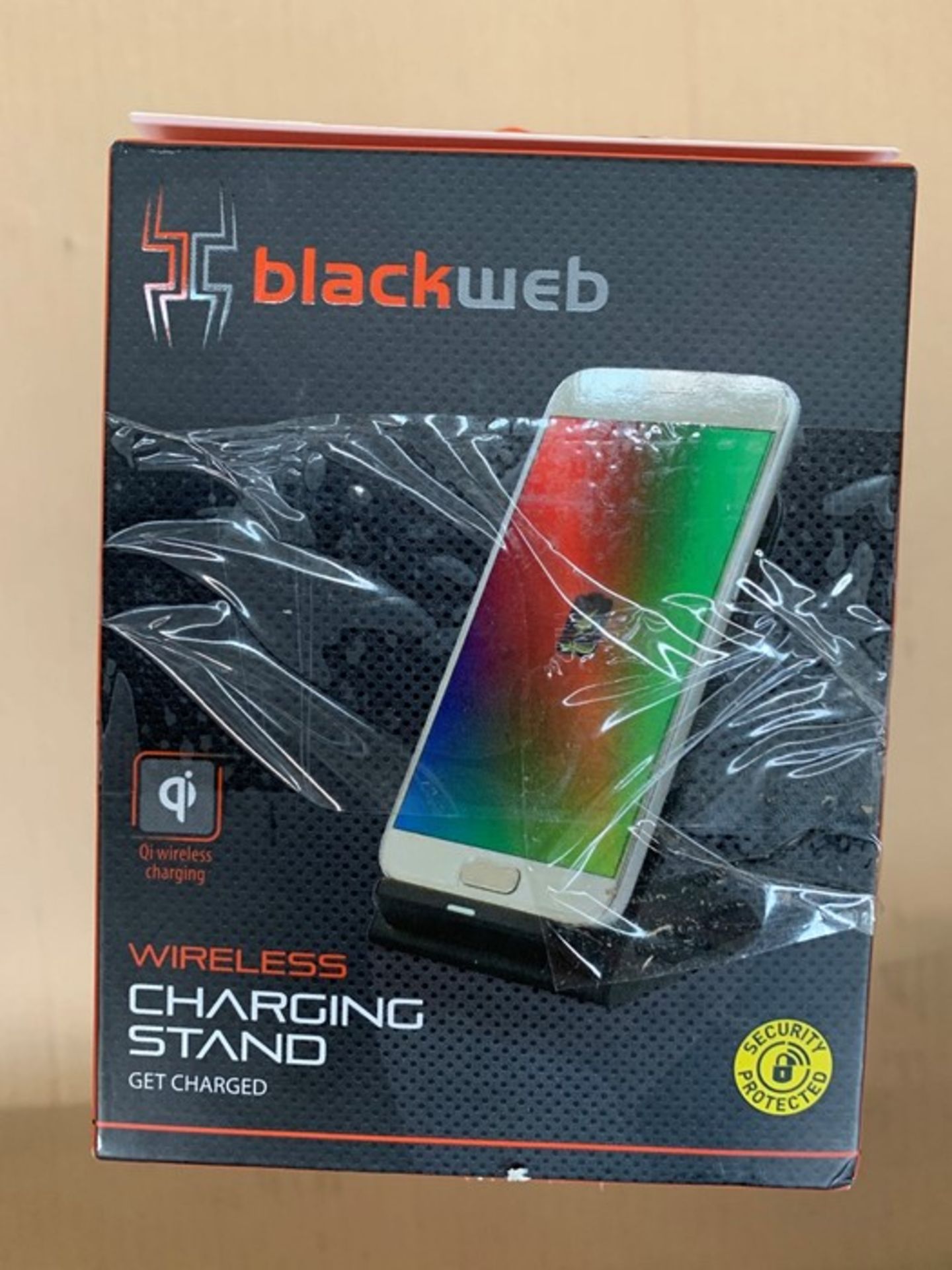 3 BOXED BLACKWEB WIRELESS CHARGING STANDS / BL - 6971 (PUBLIC VIEWING AVAILABLE)