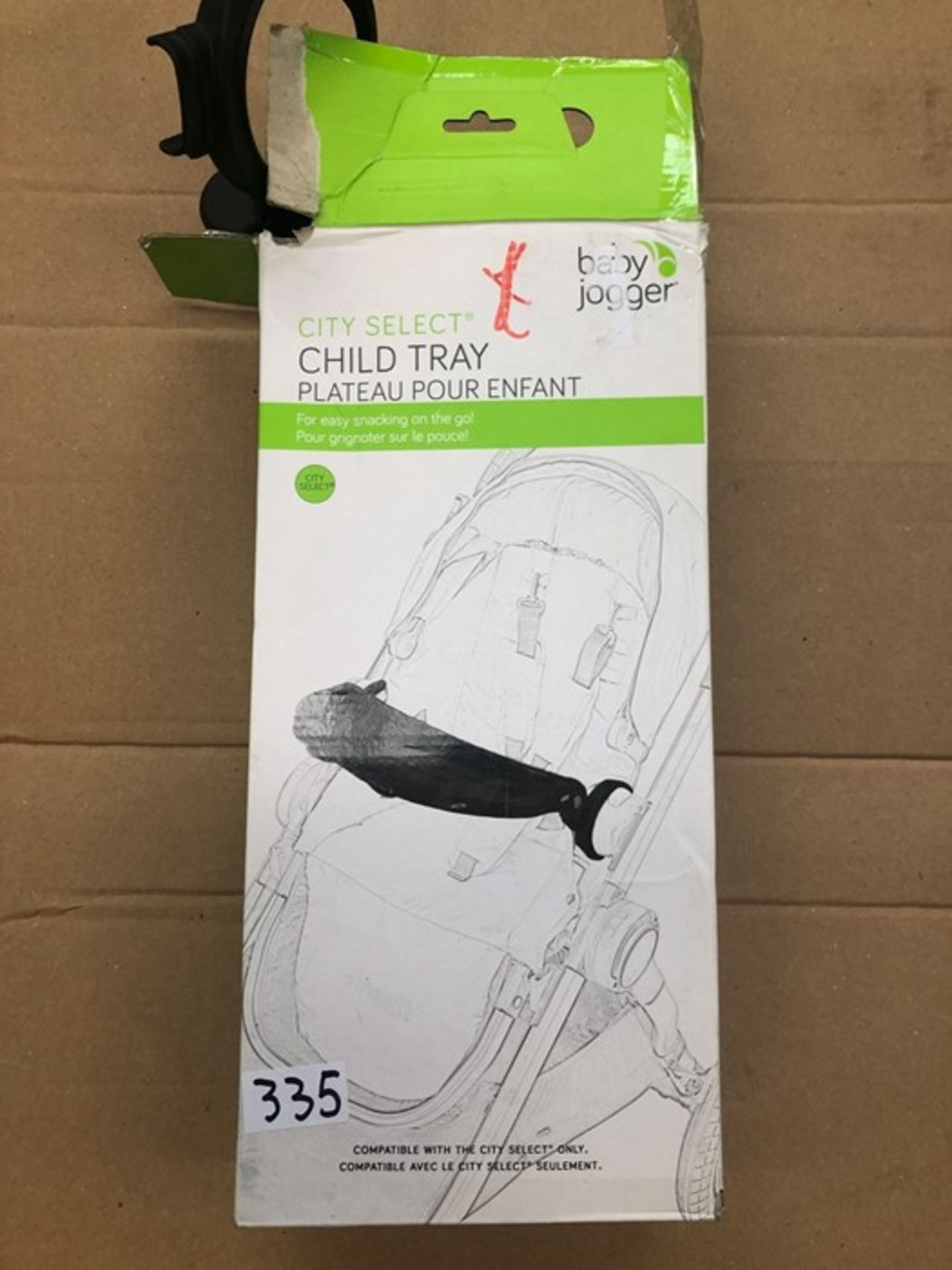 1 BOXED CITY SELECT CHILD TRAY (PUBLIC VIEWING AVAILABLE)