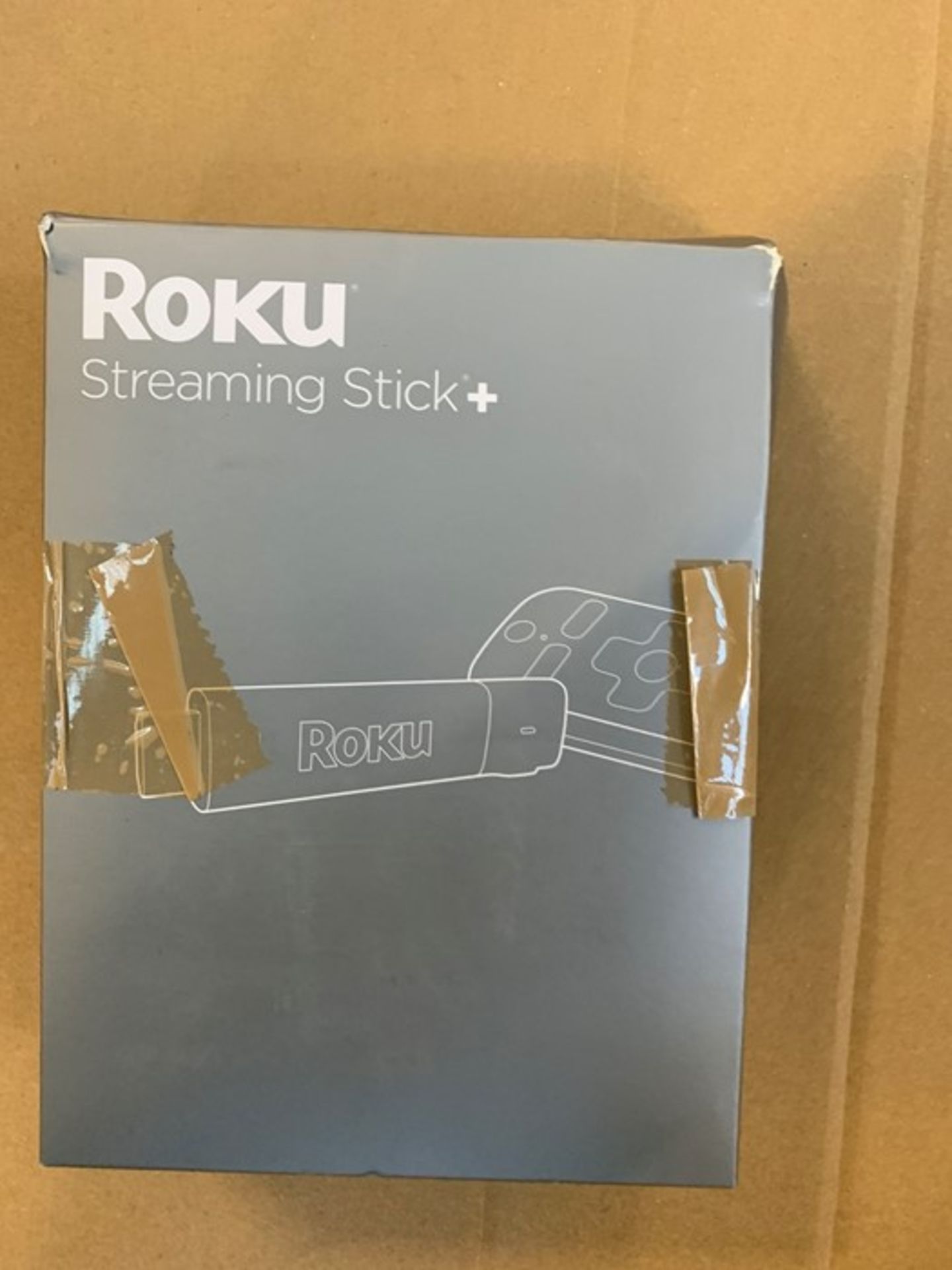 1 BOXED ROKU STREAMING STICK PLUS / BL - 6416 (PUBLIC VIEWING AVAILABLE)