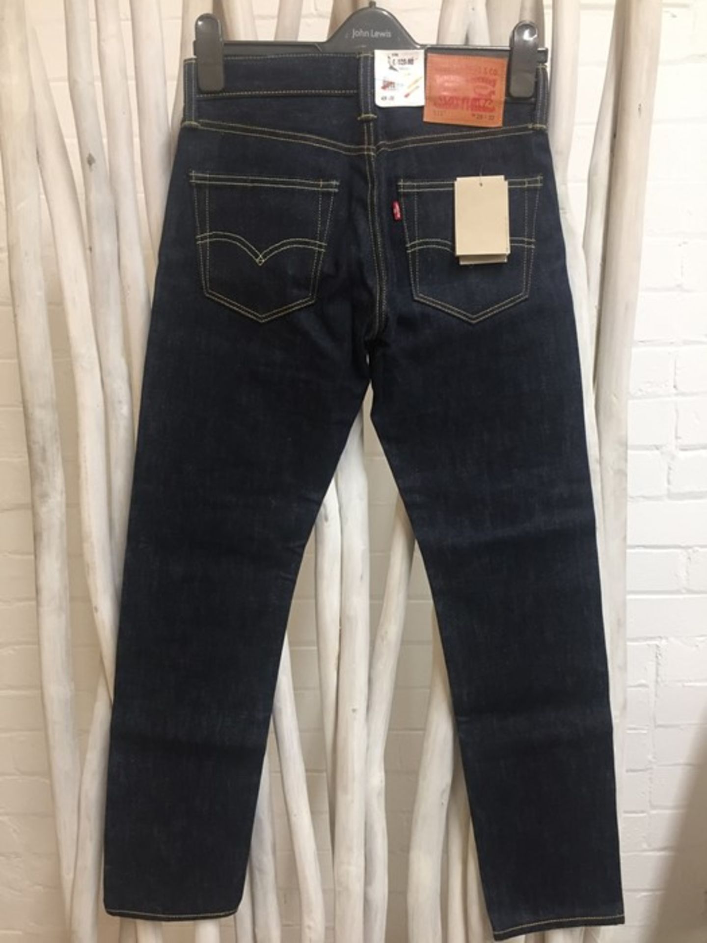 1 LEVI SLIMFIT 511 DARK DENIM JEANS IN W28 L32 / RRP £115.00 (PUBLIC VIEWING AVAILABLE)