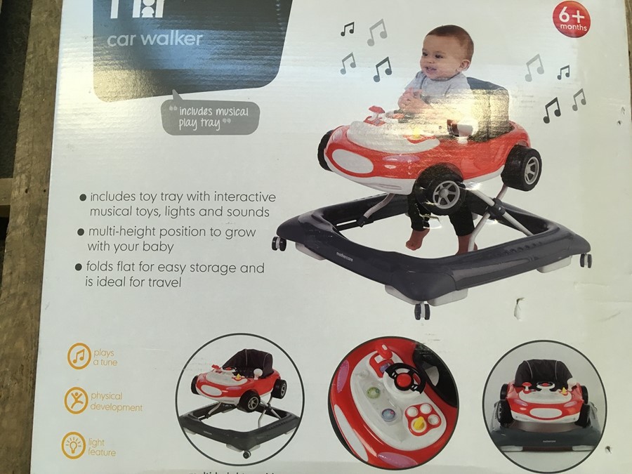 mothercare car walker instructions
