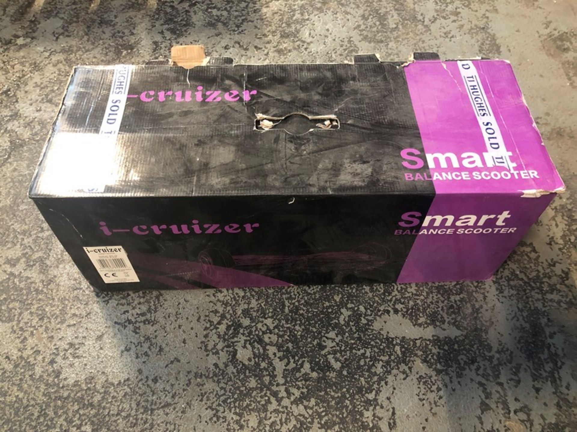 1 BOXED UNTESTED I CRUIZER LAMBO DESIGN SMART BALANCE SCOOTER / RRP £259.99 (PUBLIC VIEWING