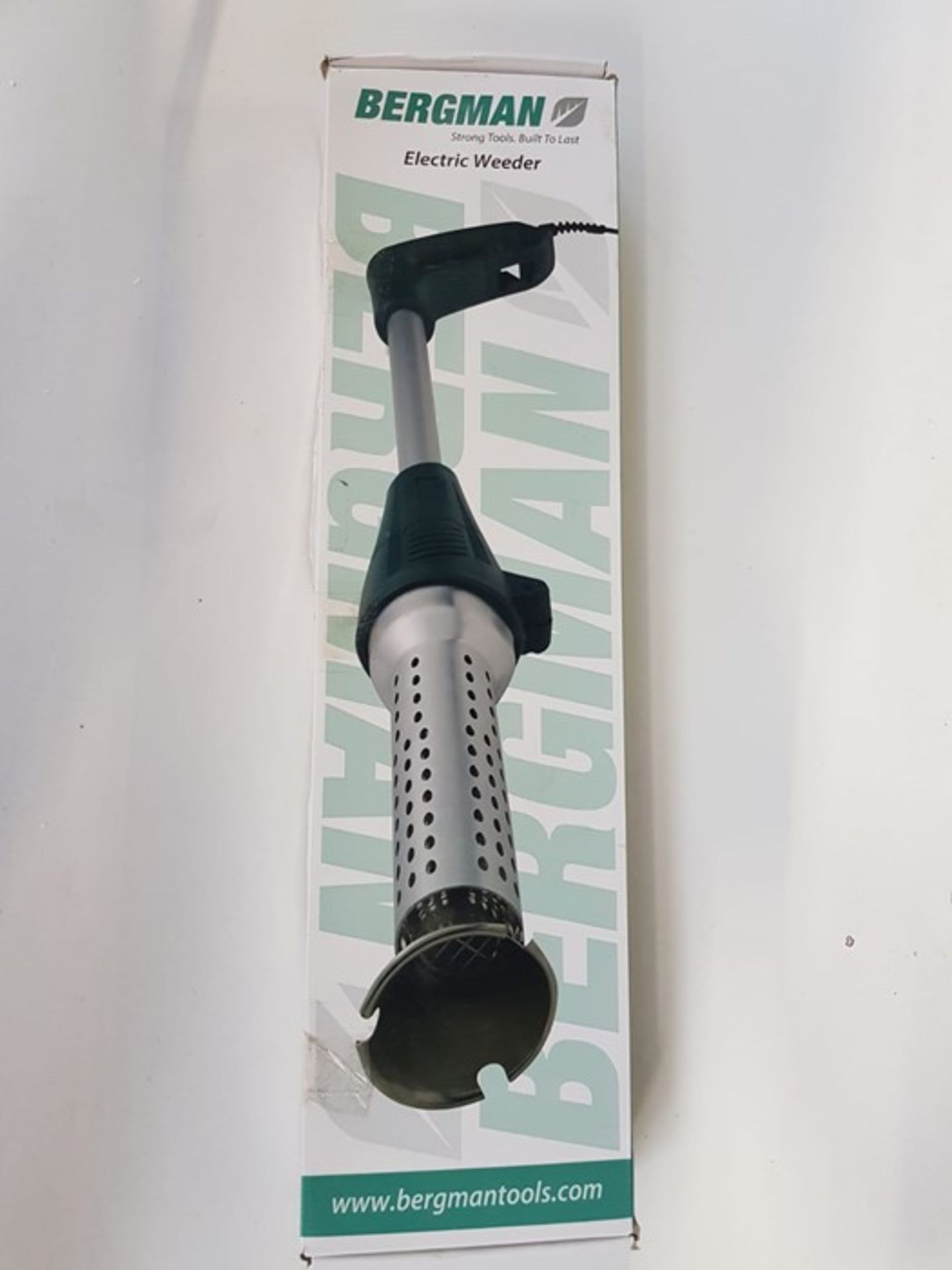 1 BOXED BERGMAN ELECTRIC WEEDER / RRP £44.99 (PUBLIC VIEWING AVAILABLE)