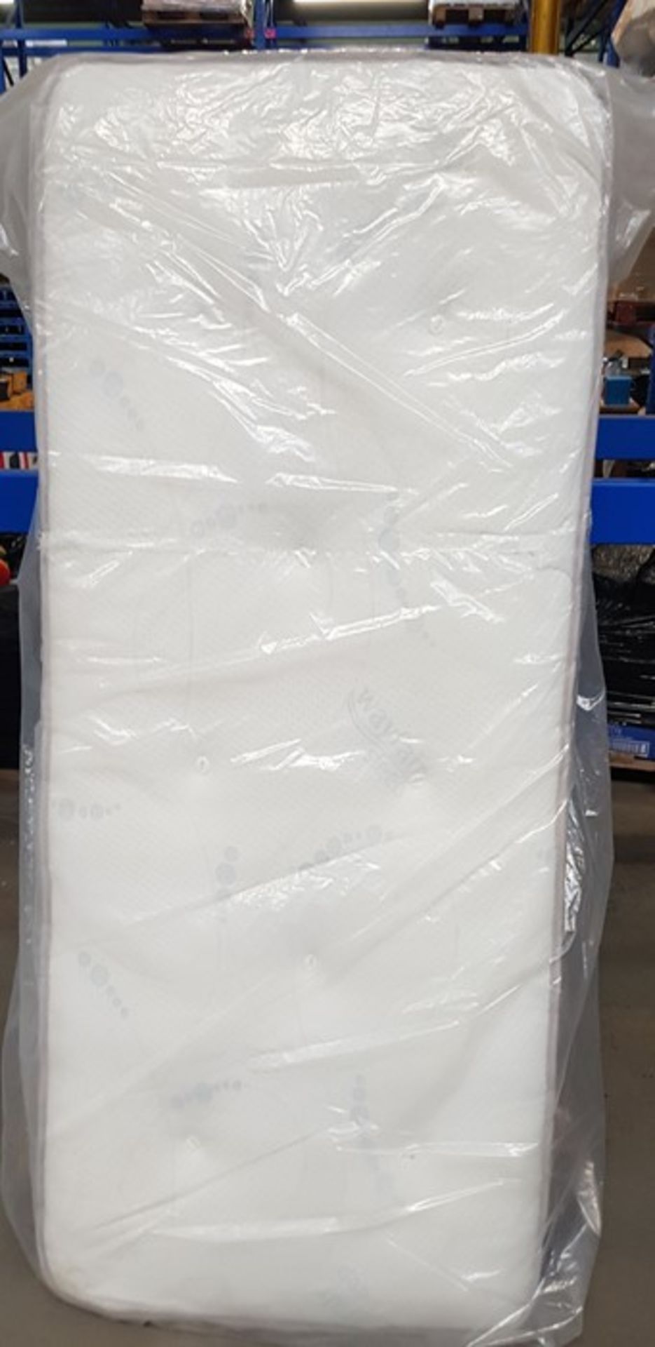 1 BAGGED 80CM SMALL SINGLE POCKET SPRUNG MATTRESS / NEEDS A CLEAN / RRP £159.95 (PUBLIC VIEWING