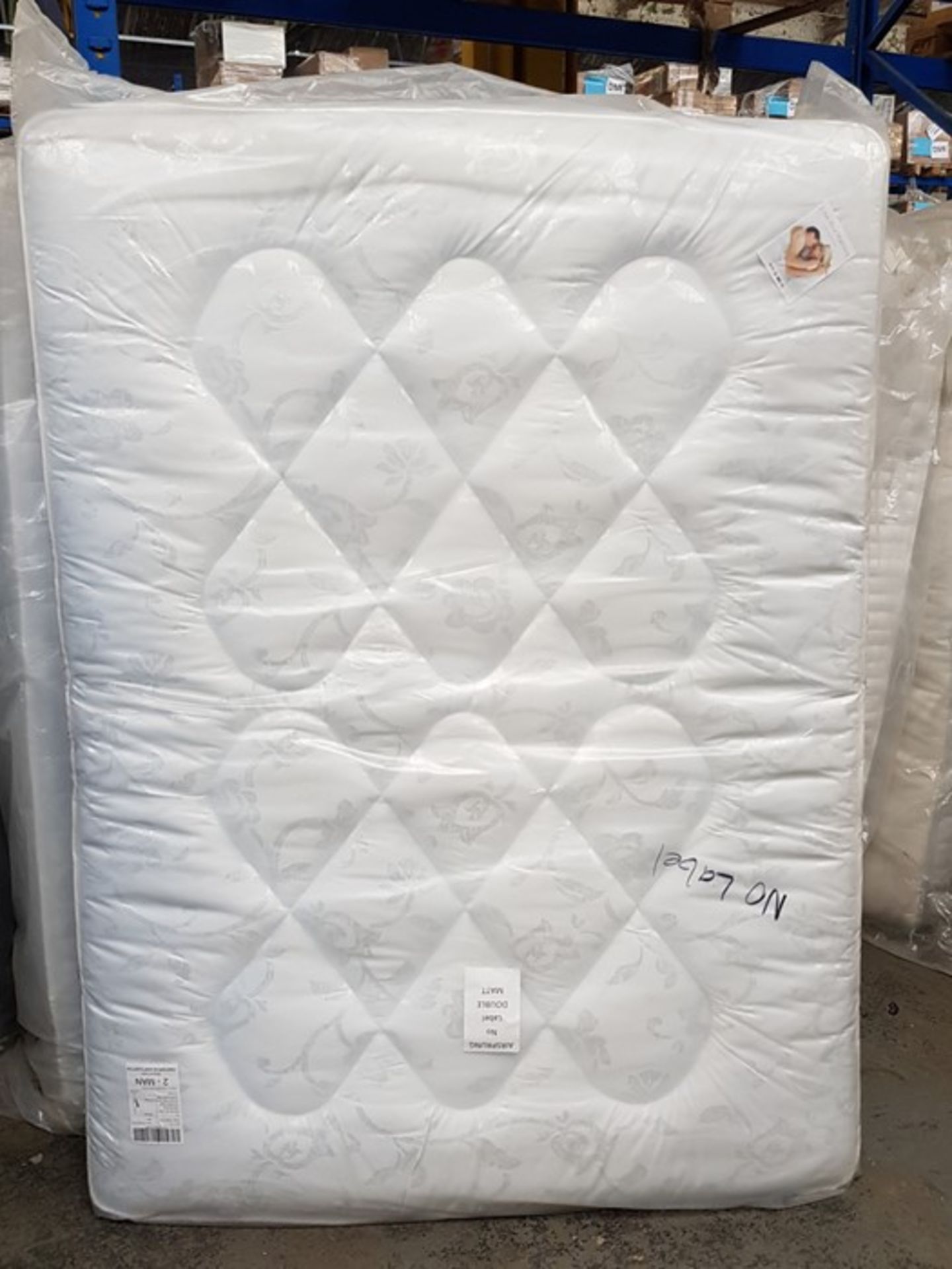1 BAGGED 150CM KING SIZE POCKET SPRUNG MATTRESS / RRP £304.99 (PUBLIC VIEWING AVAILABLE)