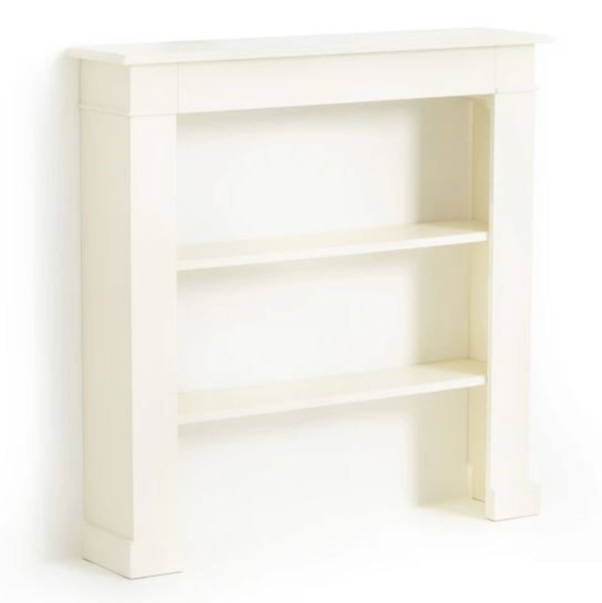 1 GRADE B BOXED LA REDOUTE SCOTTY DECORATIVE FIREPLACE SURROUND IN WHITE / RRP £120.00 (PUBLIC - Image 2 of 2