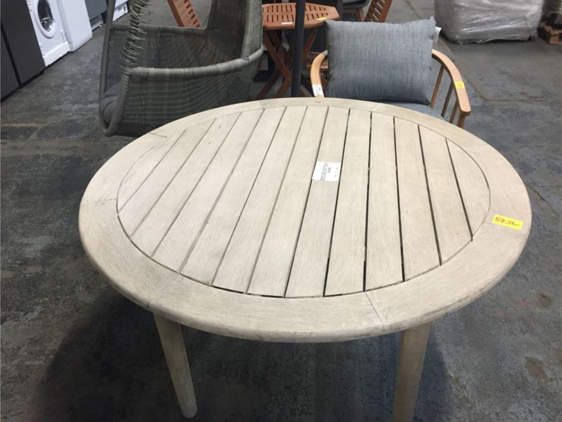 JOHN LEWIS EDEN 4 SEATER ROUND OUTDOOR DINING TABLE