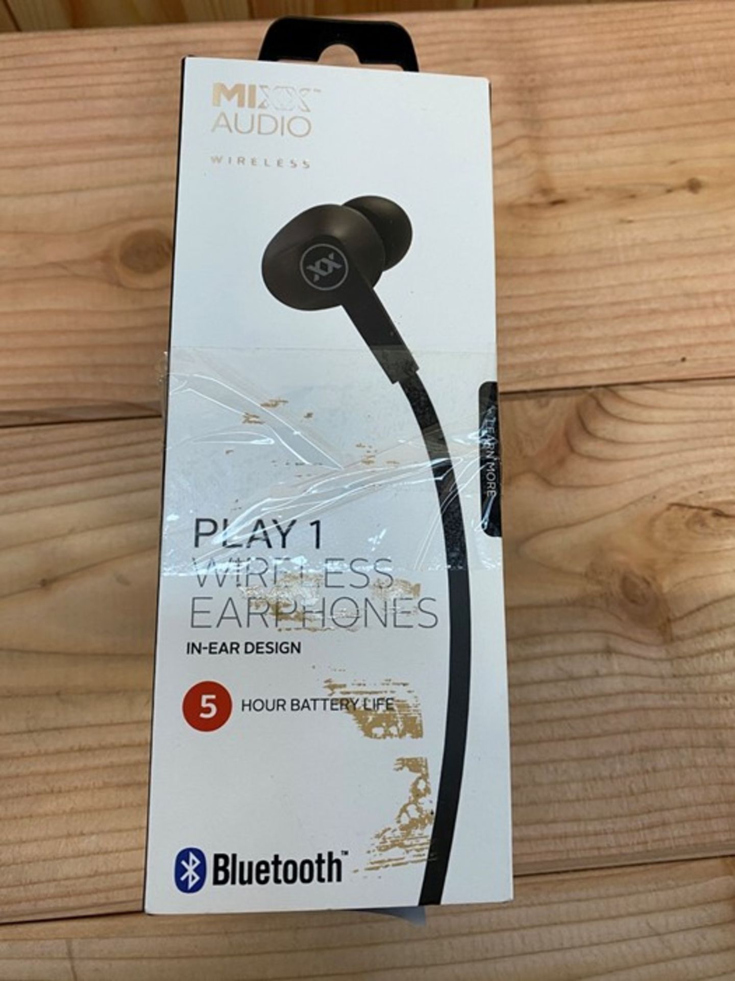 1 LOT TO CONTAIN 2 BOXED MIXX AUDIO PLAY 1 WIRELESS EARPHONES / RRP £40.00 / BL - 7665 (PUBLIC