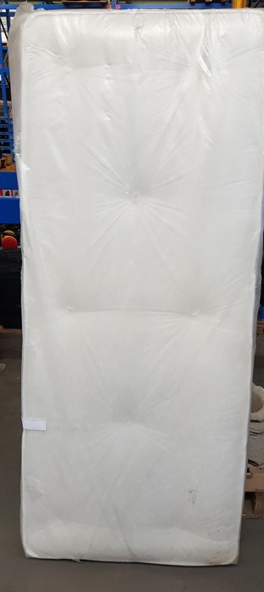 1 BAGGED 75CM SMALL SINGLE POCKET SPRUNG MATTRESS / RRP £59.00 (PUBLIC VIEWING AVAILABLE)