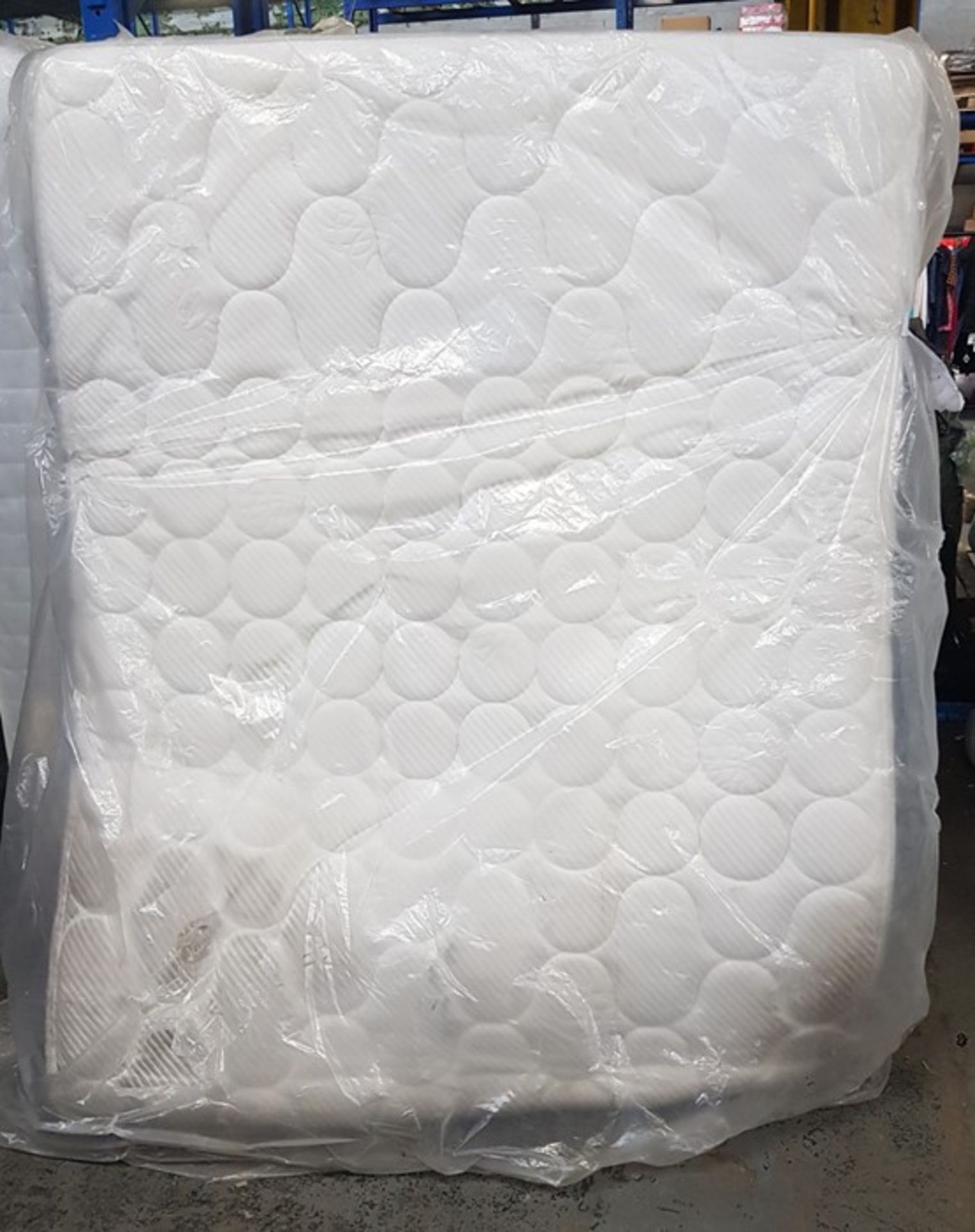 1 BAGGED 150CM KING SIZE COMBINATION MATTRESS / NEEDS A CLEAN / RRP / £411.99 (PUBLIC VIEWING